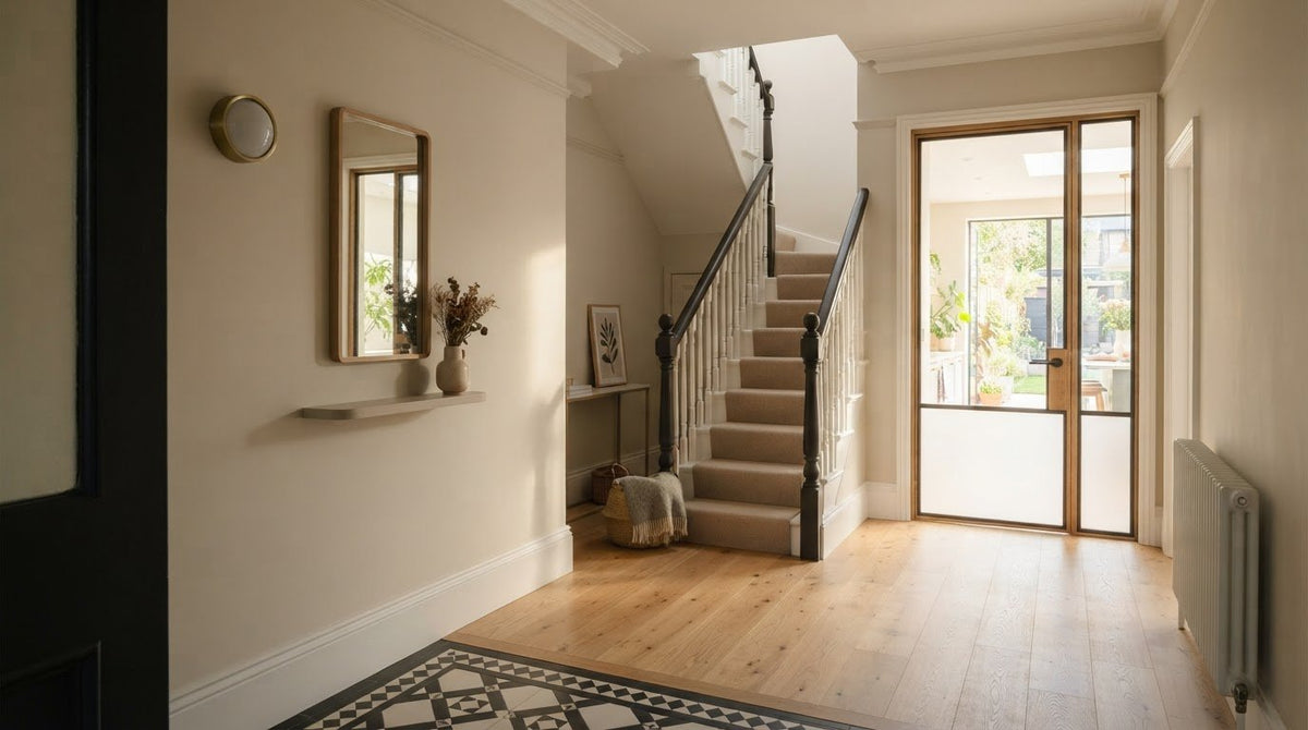 How to Get More Natural Light in a Dark Hallway
