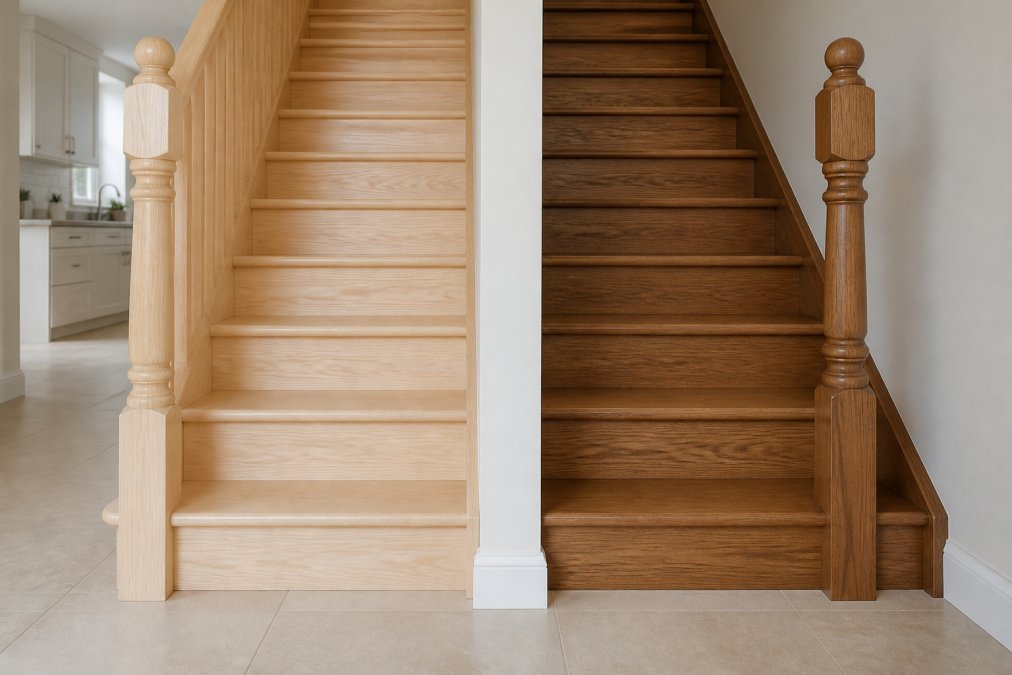 Oak Staircases vs Pine Staircases: Key Benefits
