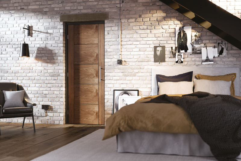 Walnut doors