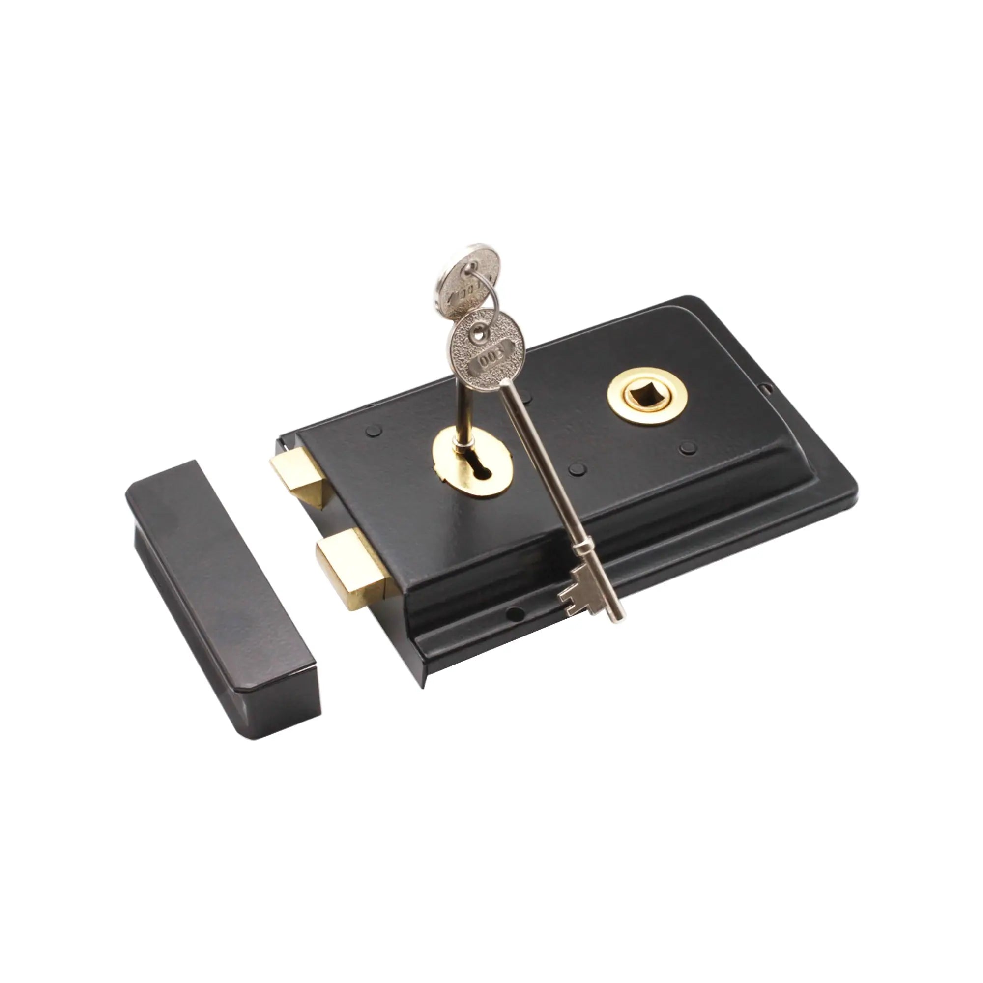 Iron Rim Lock - Fluted EXB Black Spira