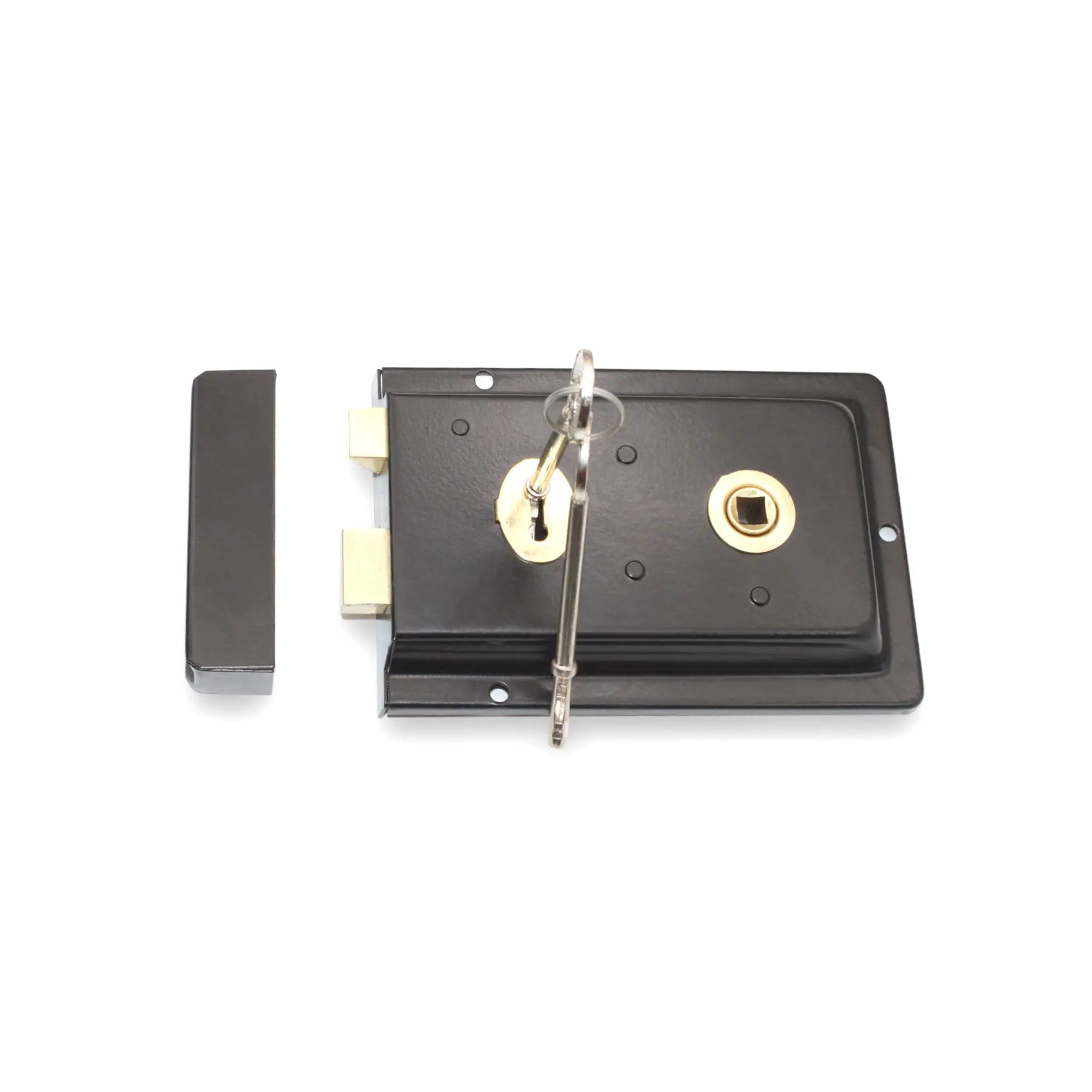 Iron Rim Lock - Fluted EXB Black Spira