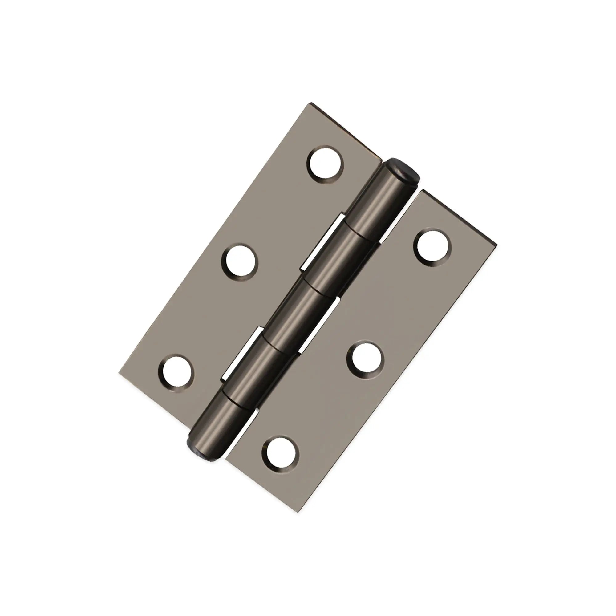 NON CE Mild Steel Butt Hinges - Black Nickel Spira