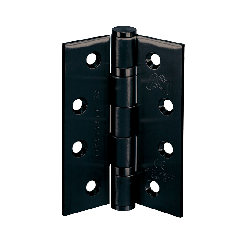4 Inch Hinge Matt Black
