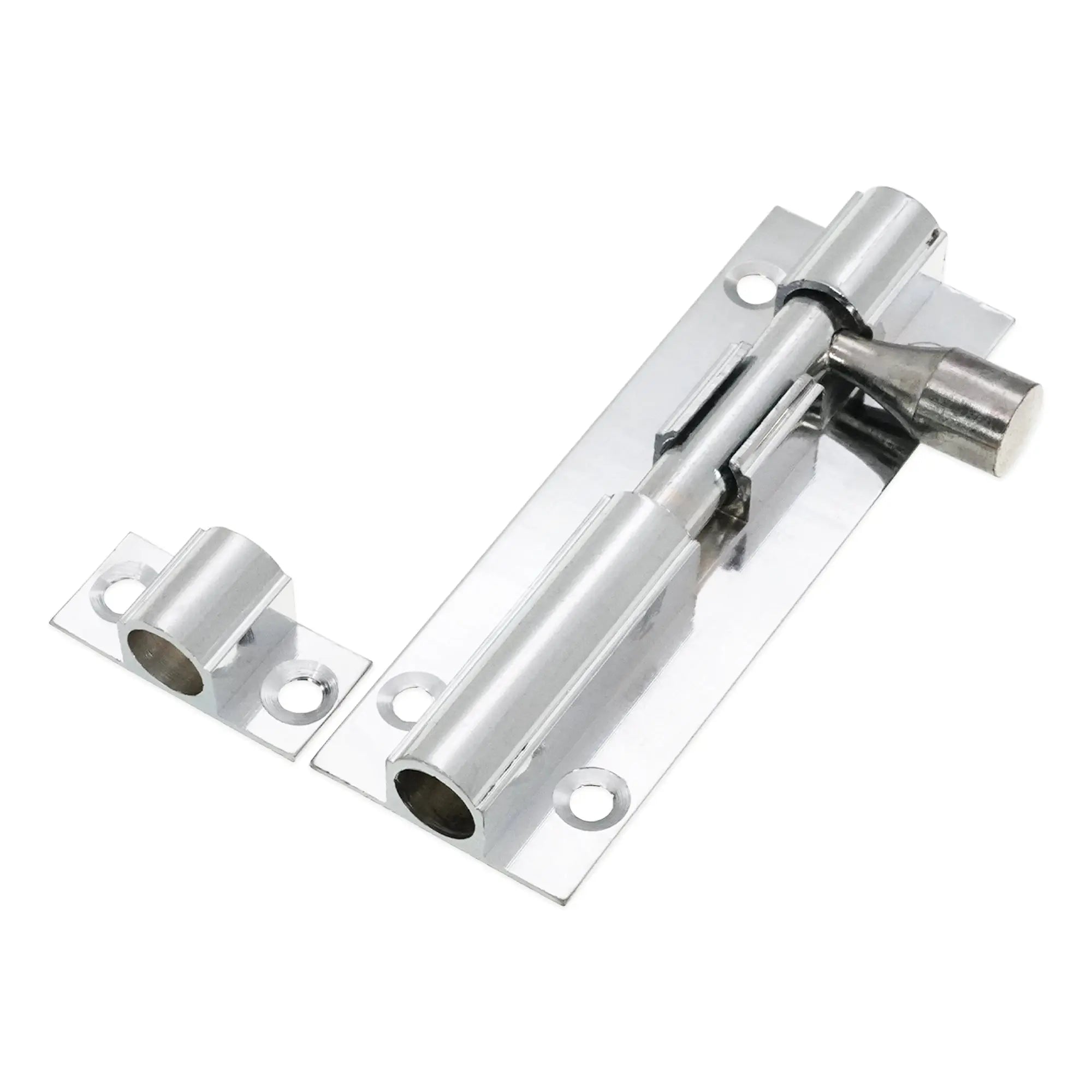 Brass Barrel Bolt 75mm Polished Chrome Spira