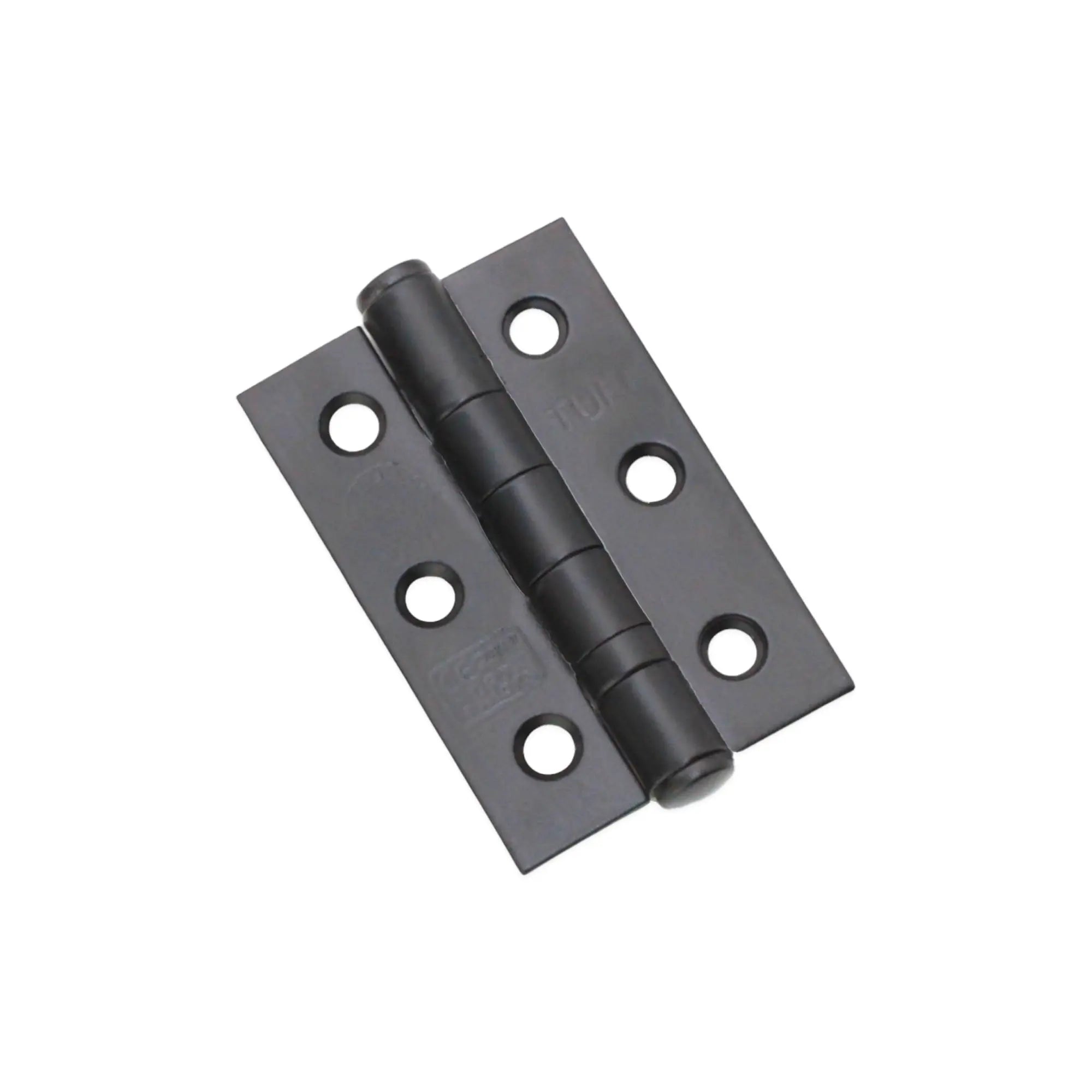 CE7 Mild Steel BB Butt Hinge - Matt Black Spira