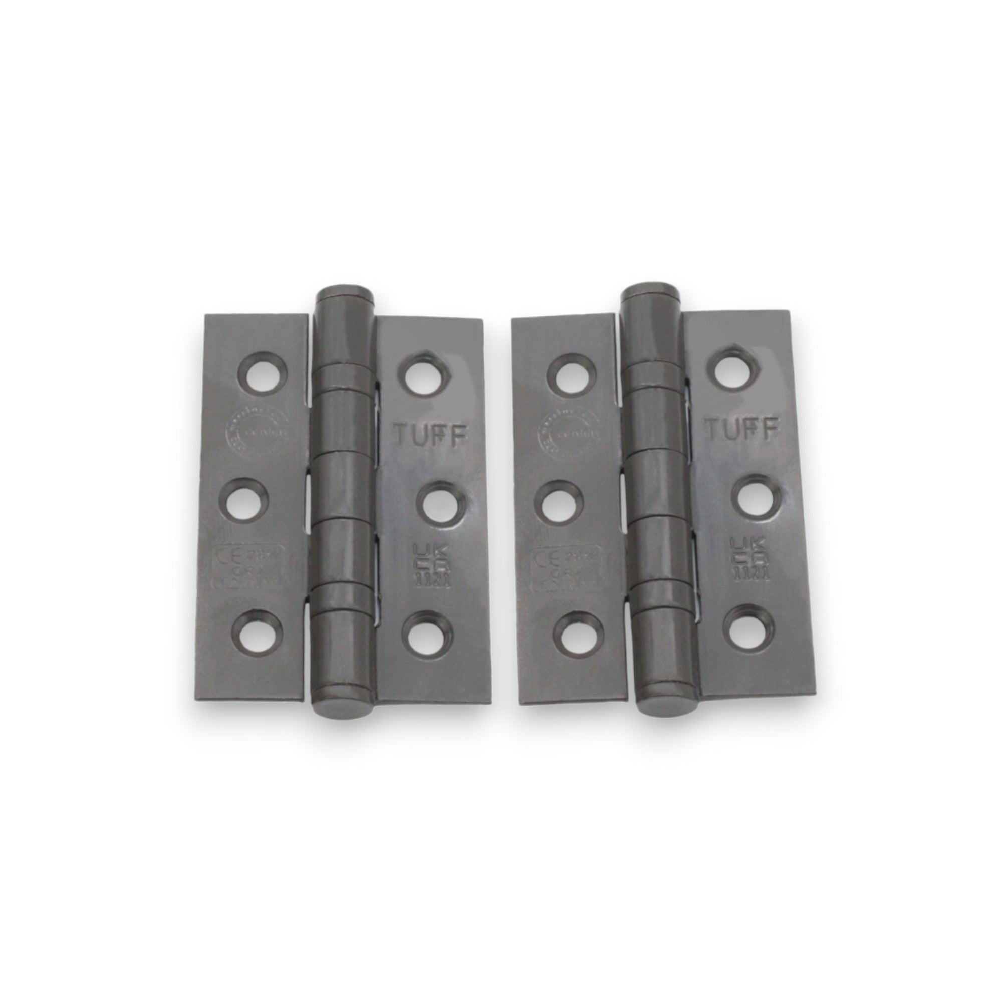 CE7 Mild Steel BB Butt Hinge - Gunmetal Grey