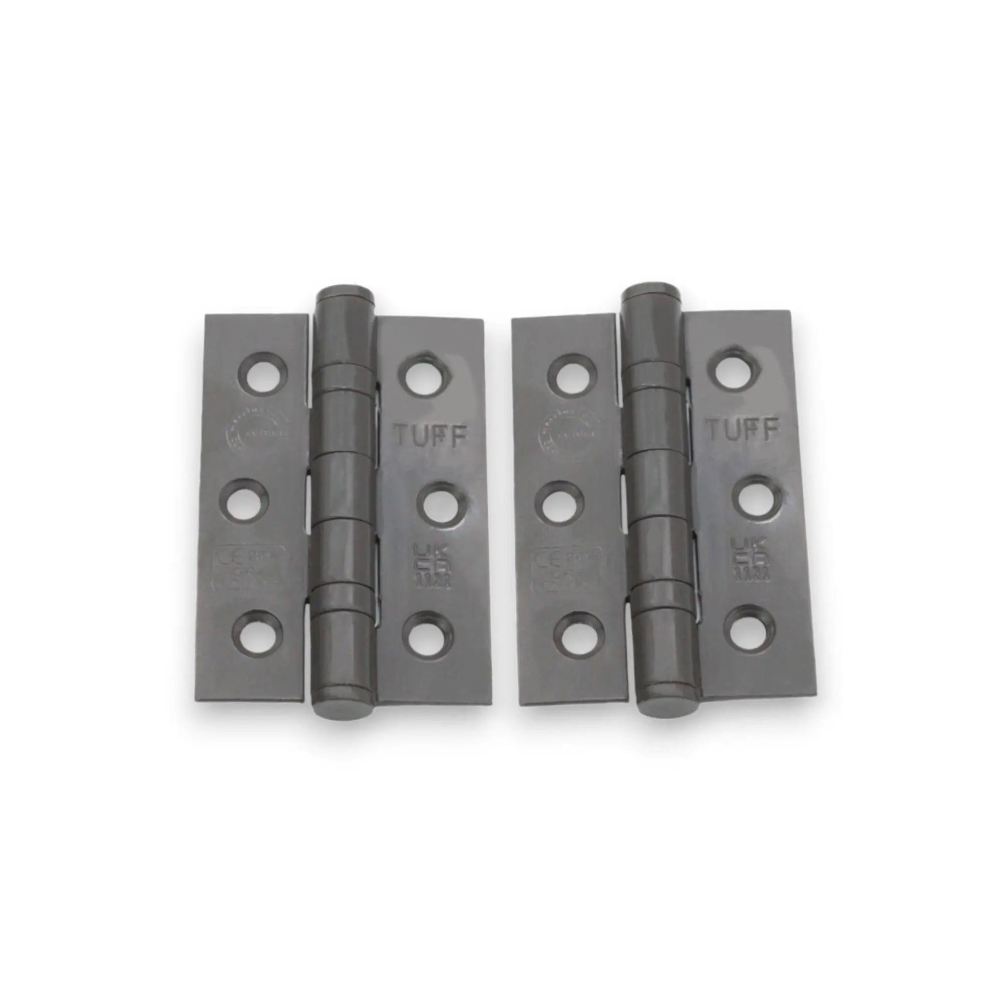 CE7 Mild Steel BB Butt Hinge - Gunmetal Grey Spira