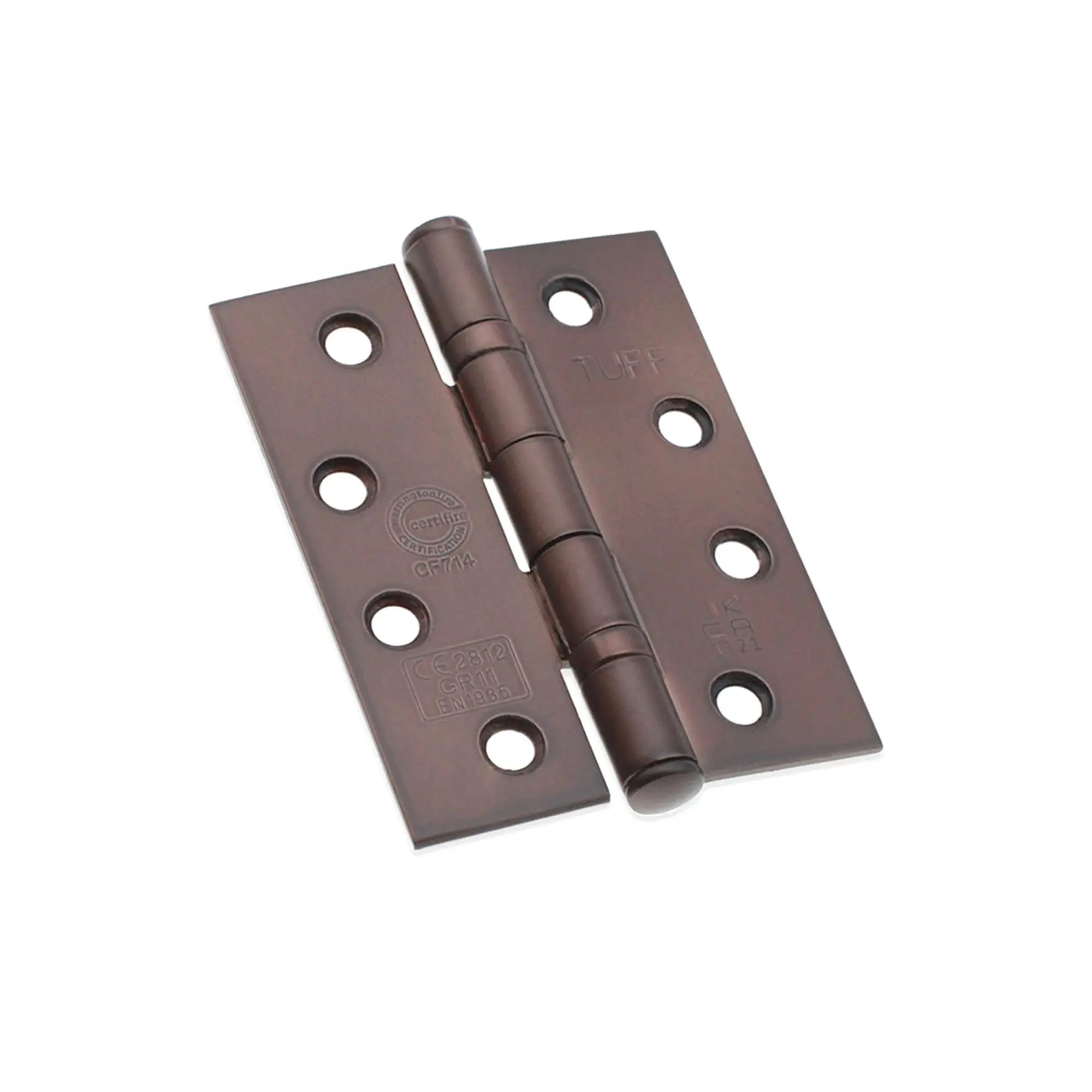 CE11 Mild Steel BB Butt Hinge - Aged Bronze Spira