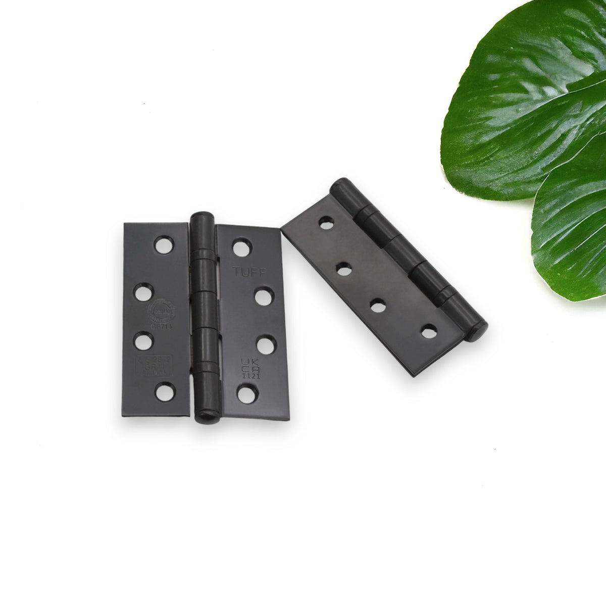 CE11 Mild Steel BB Butt Hinge - Matt Black