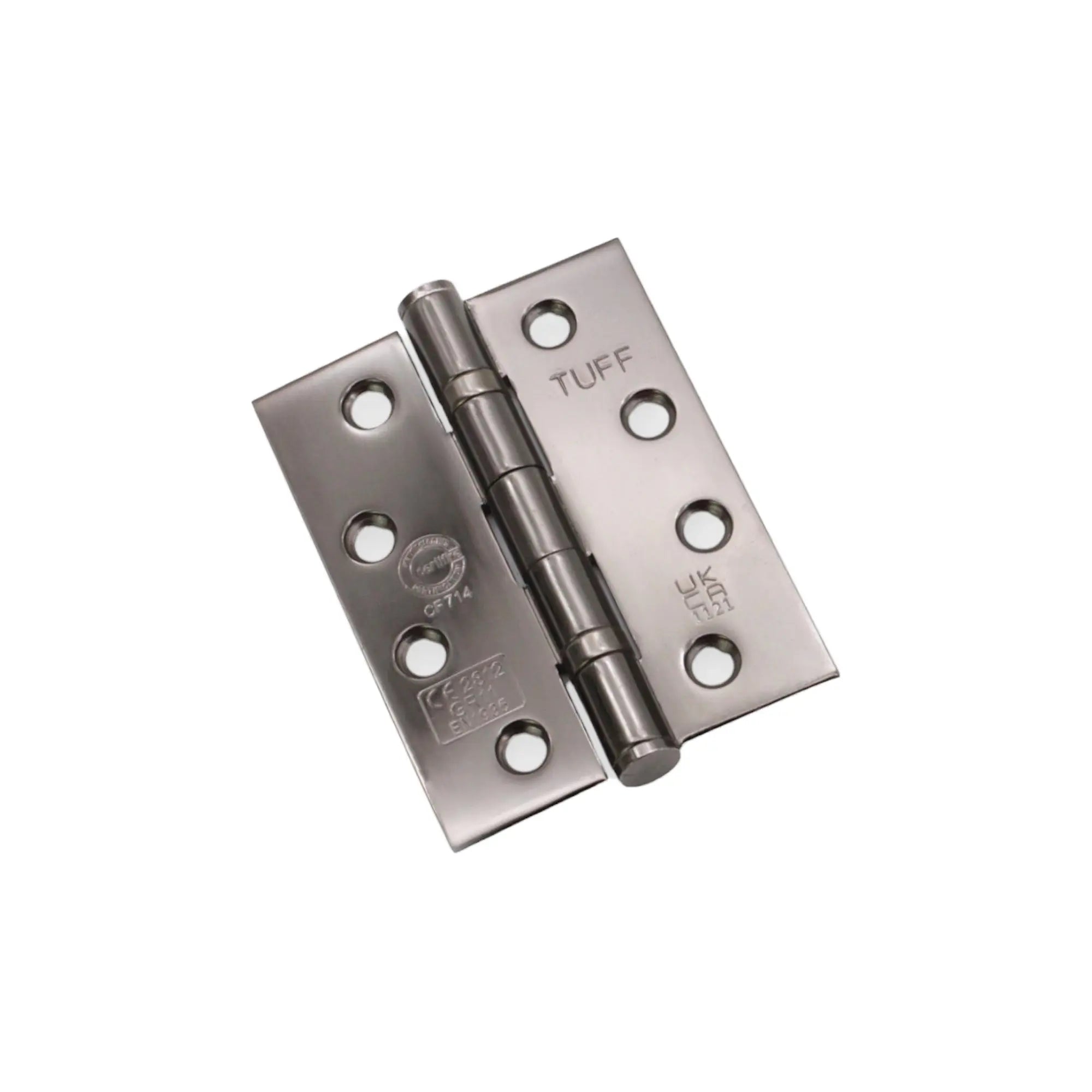 CE11 Mild Steel BB Butt Hinge - Black Nickel Spira