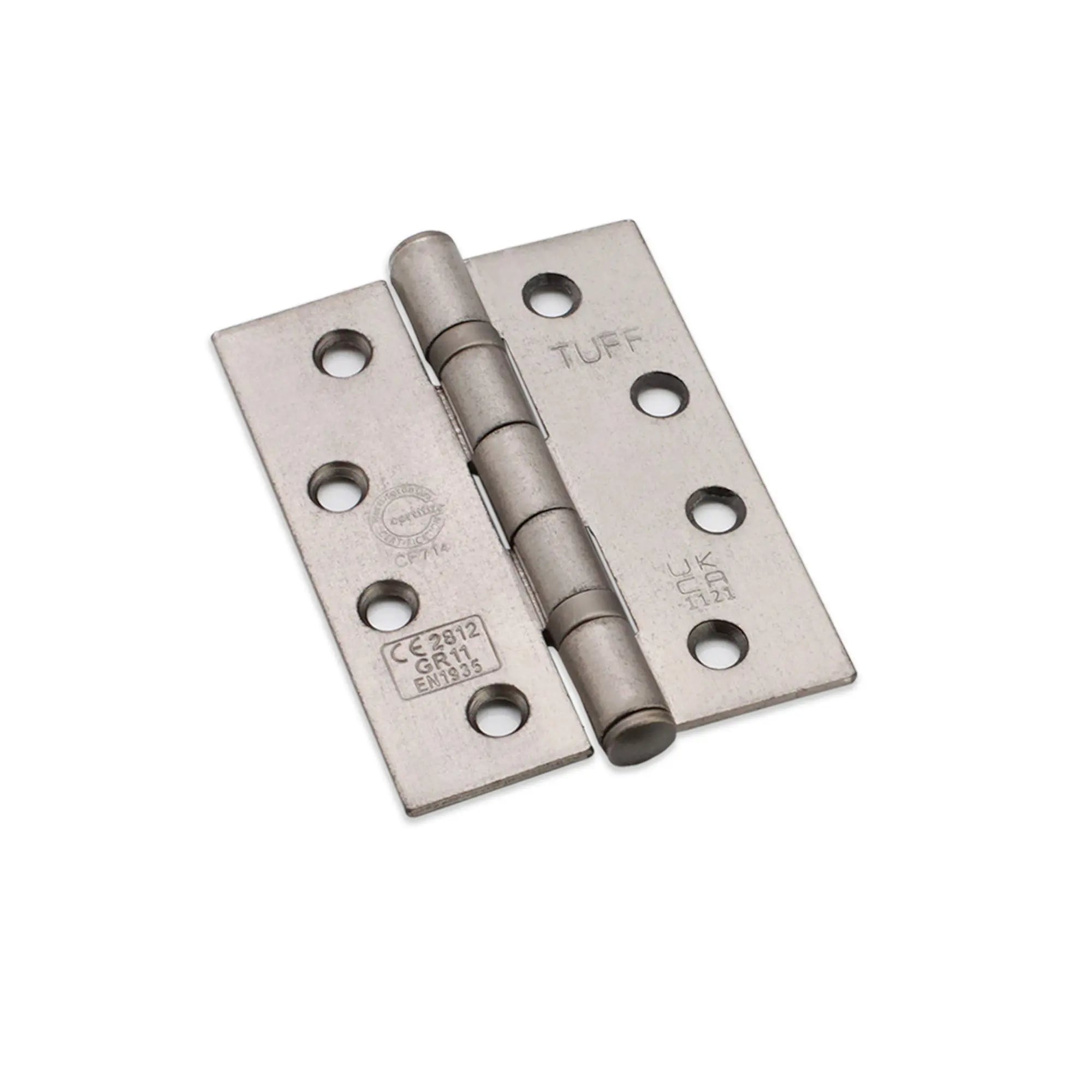 CE11 Mild Steel BB Butt Hinge - Pewter Spira