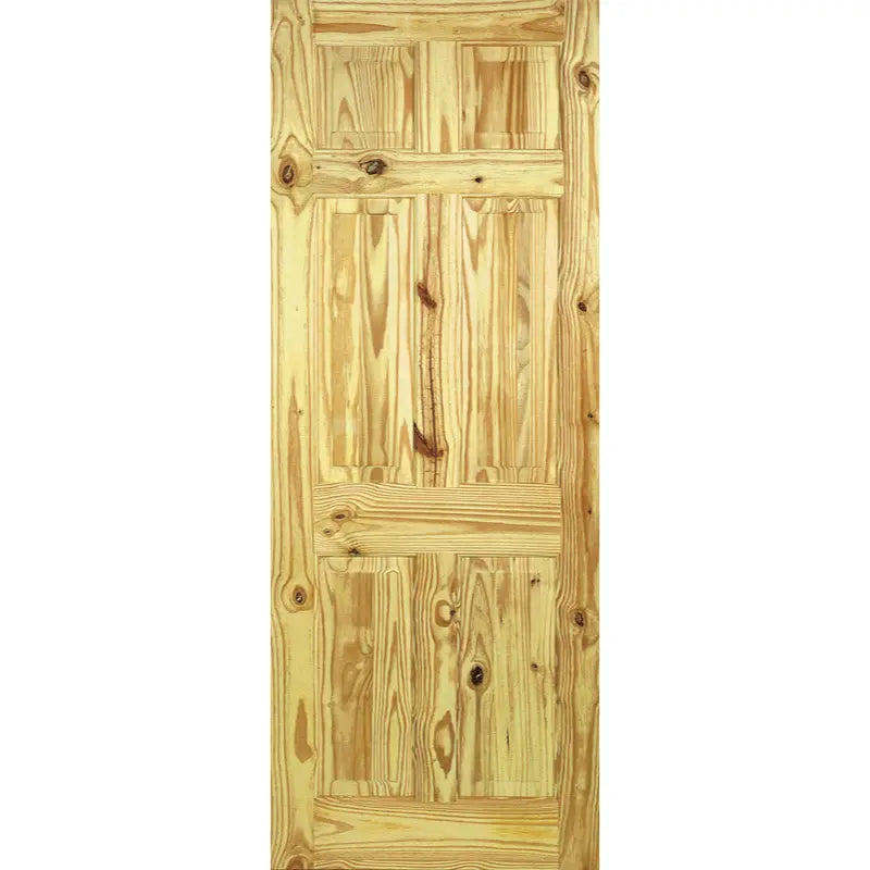 6P Knotty Pine