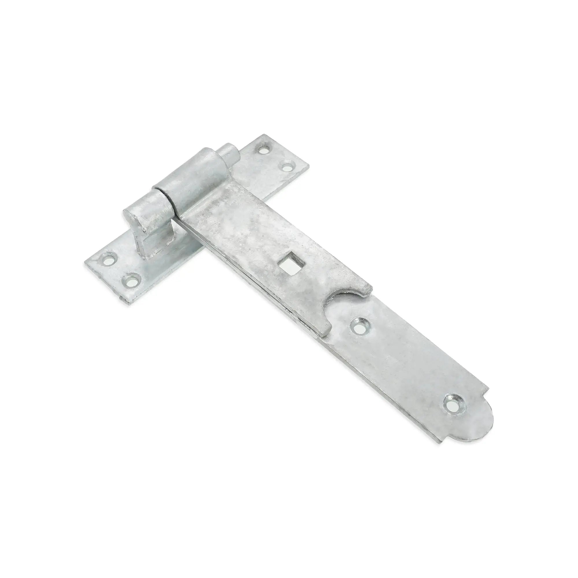Hook and Band Hinge - Straight 8" - 200mm Galvanised Spira