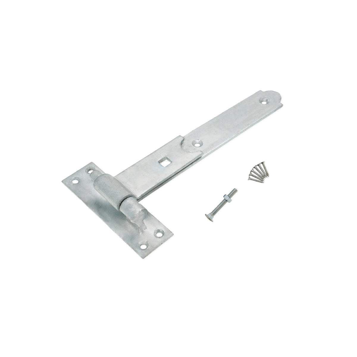 Hook and Band Hinge - Straight 10" - 250mm Galvanised