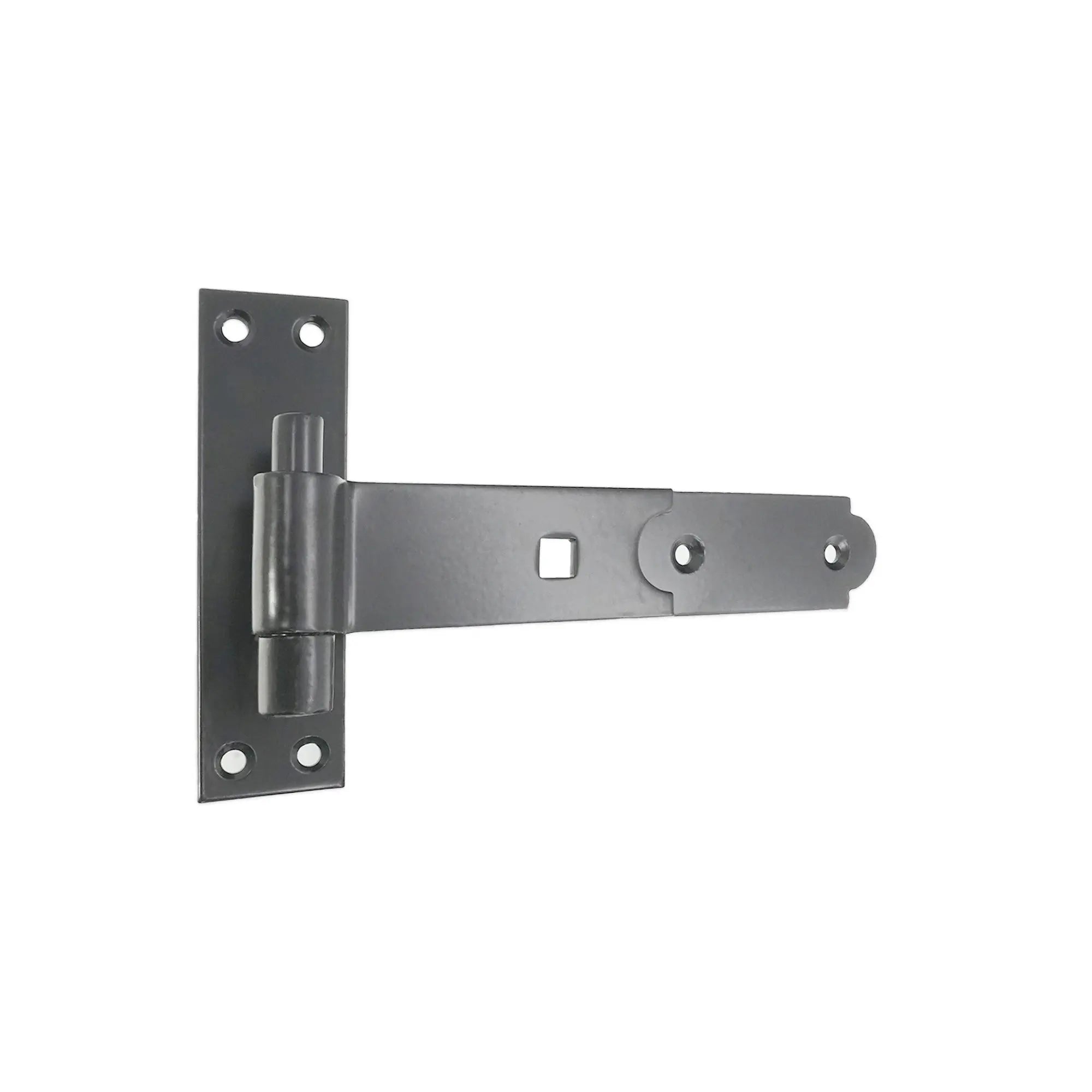 Hook and Band Hinge - Straight 8" - 200mm Black Spira