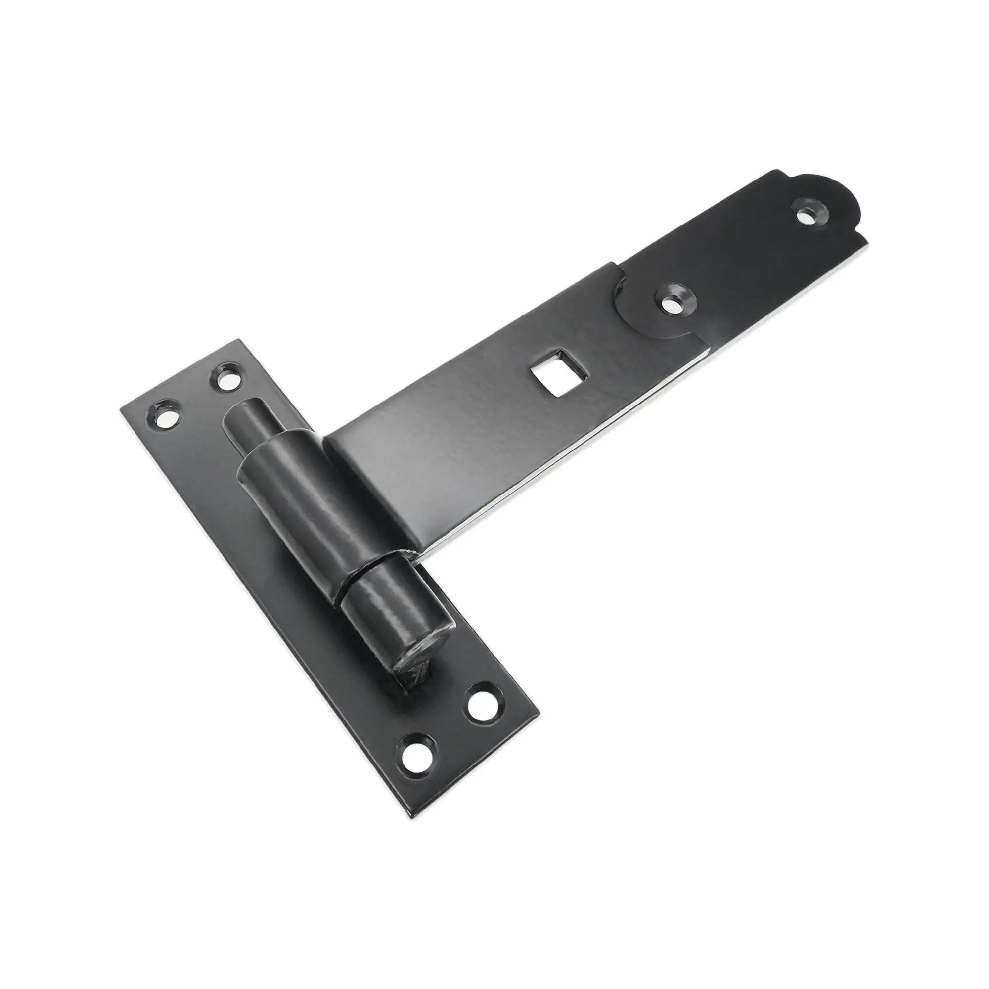 Hook and Band Hinge - Straight 8" - 200mm Black Spira
