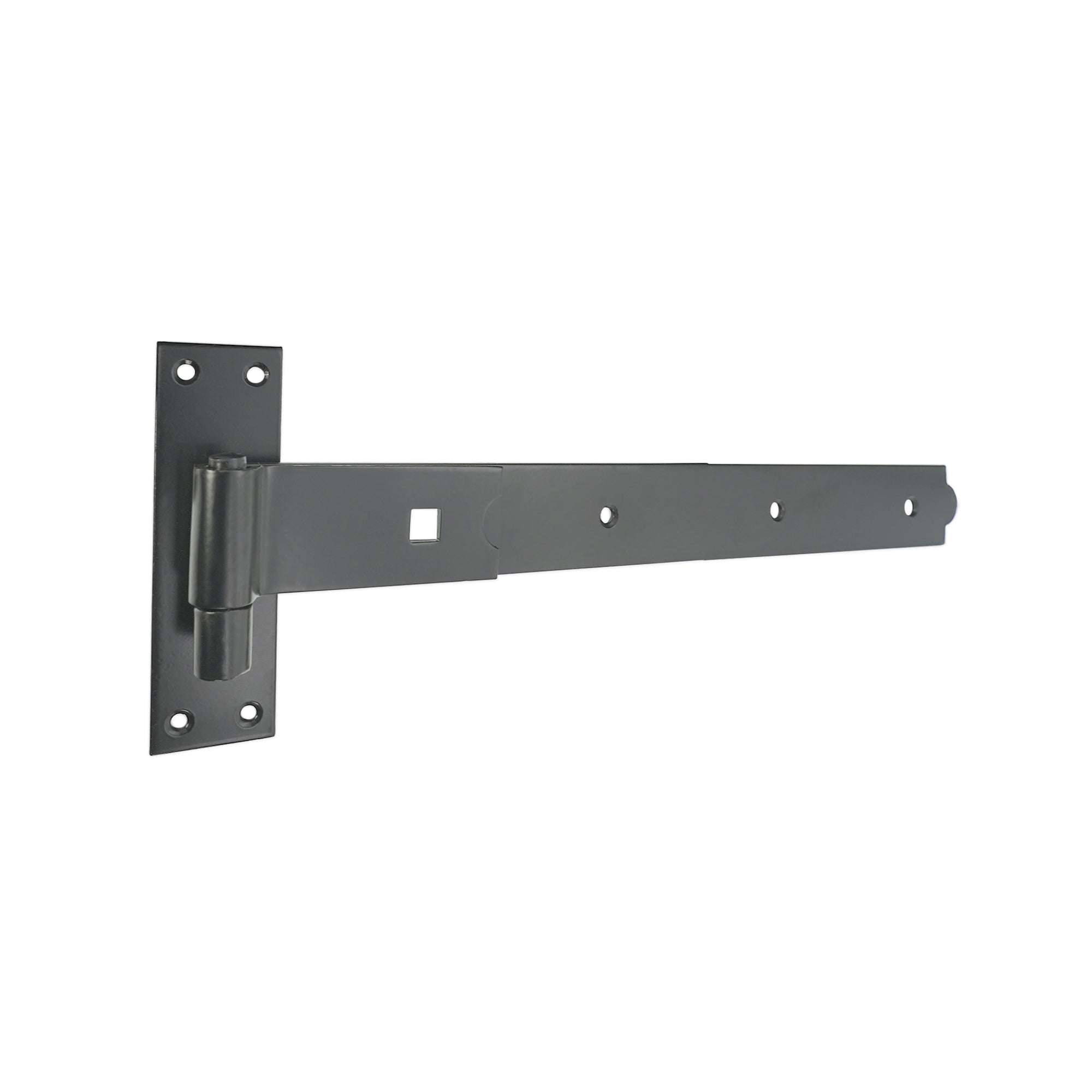 Hook and Band Hinge - Straight 18" - 450mm Black