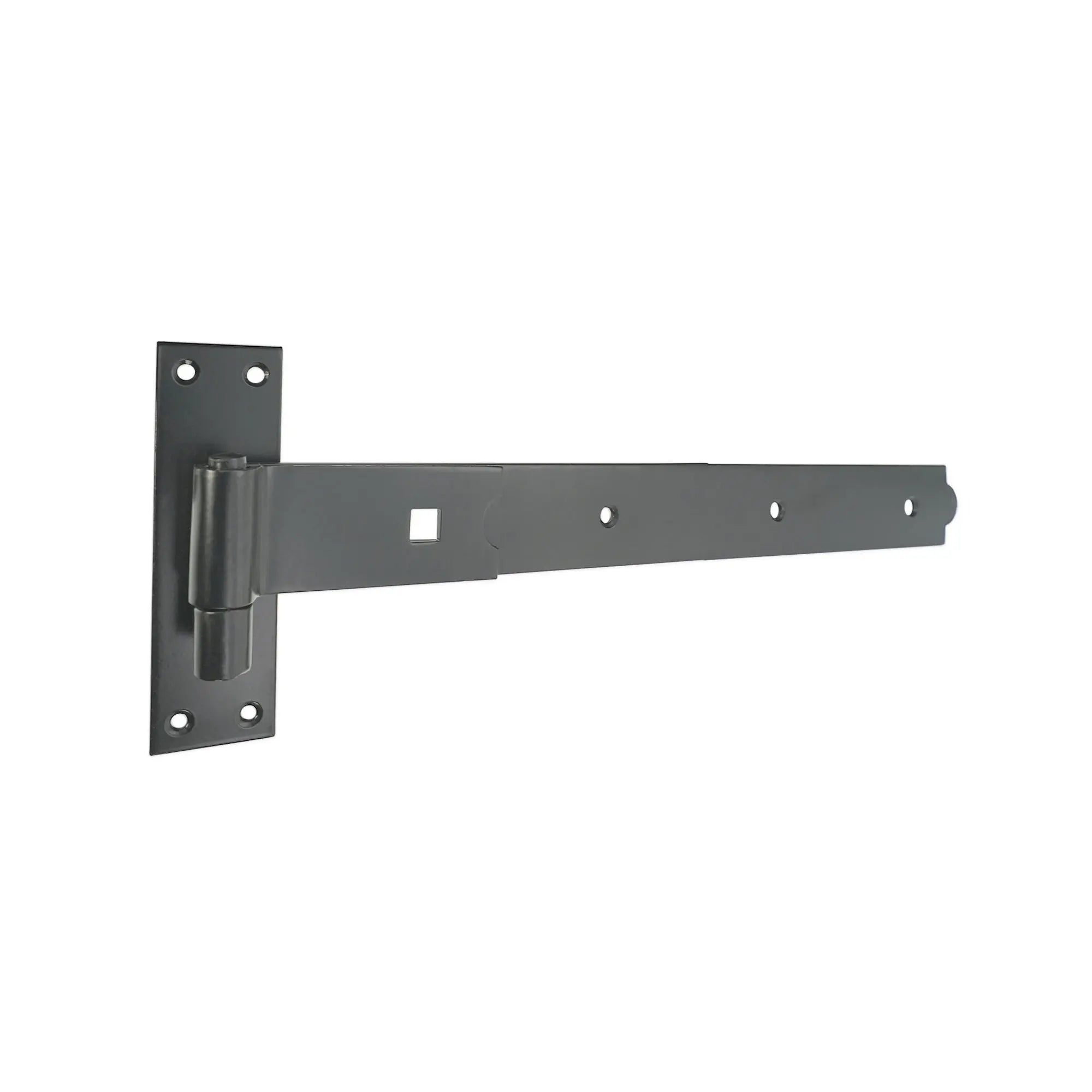 Hook and Band Hinge - Straight 18" - 450mm Black Spira