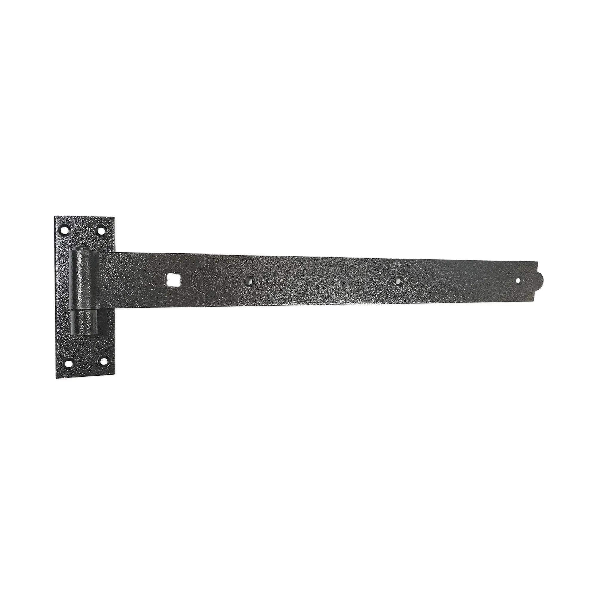 Hook and Band Hinge - Straight 24" - 600mm Black Spira