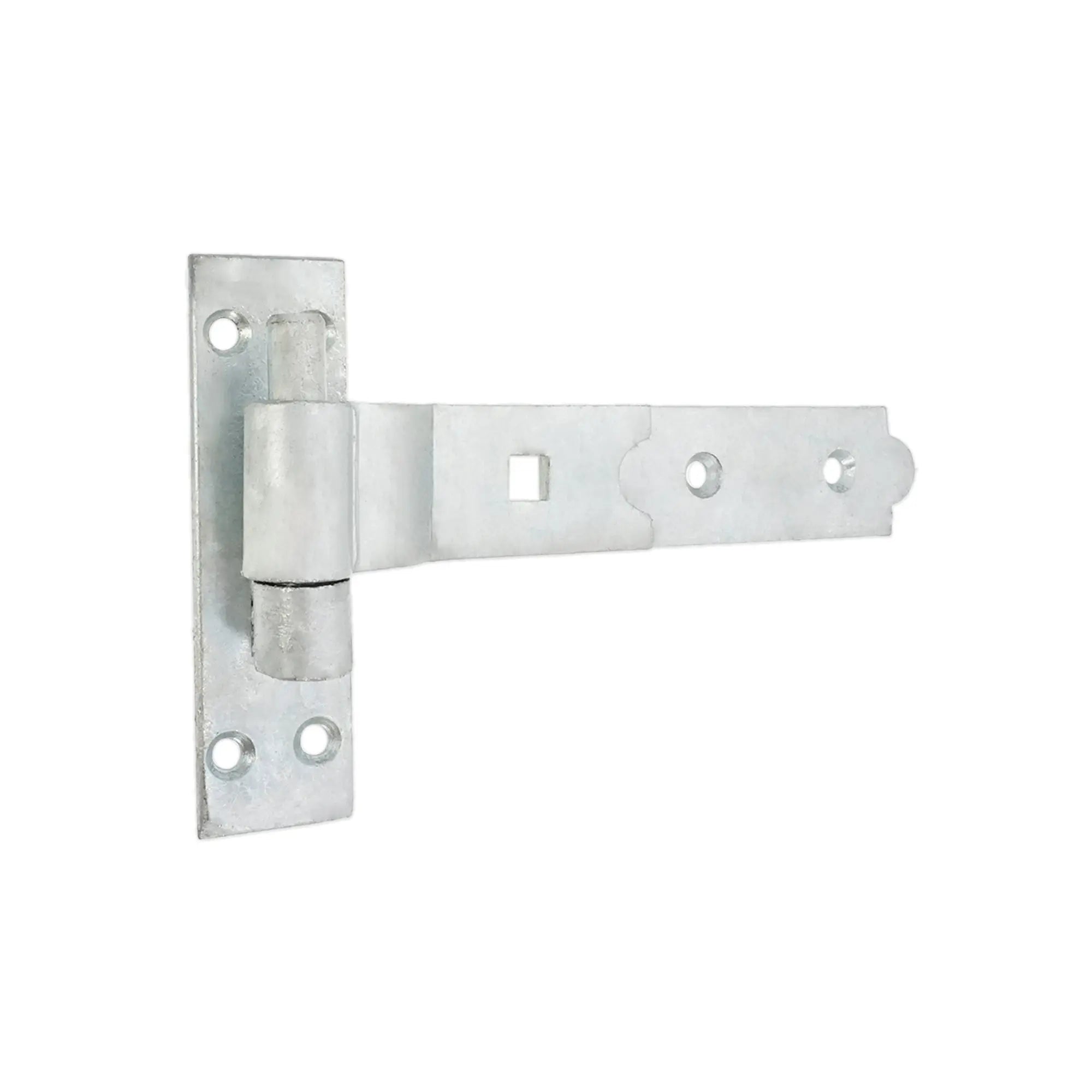Hook and Band Hinge - Cranked 8" - 200mm Galvanised Spira