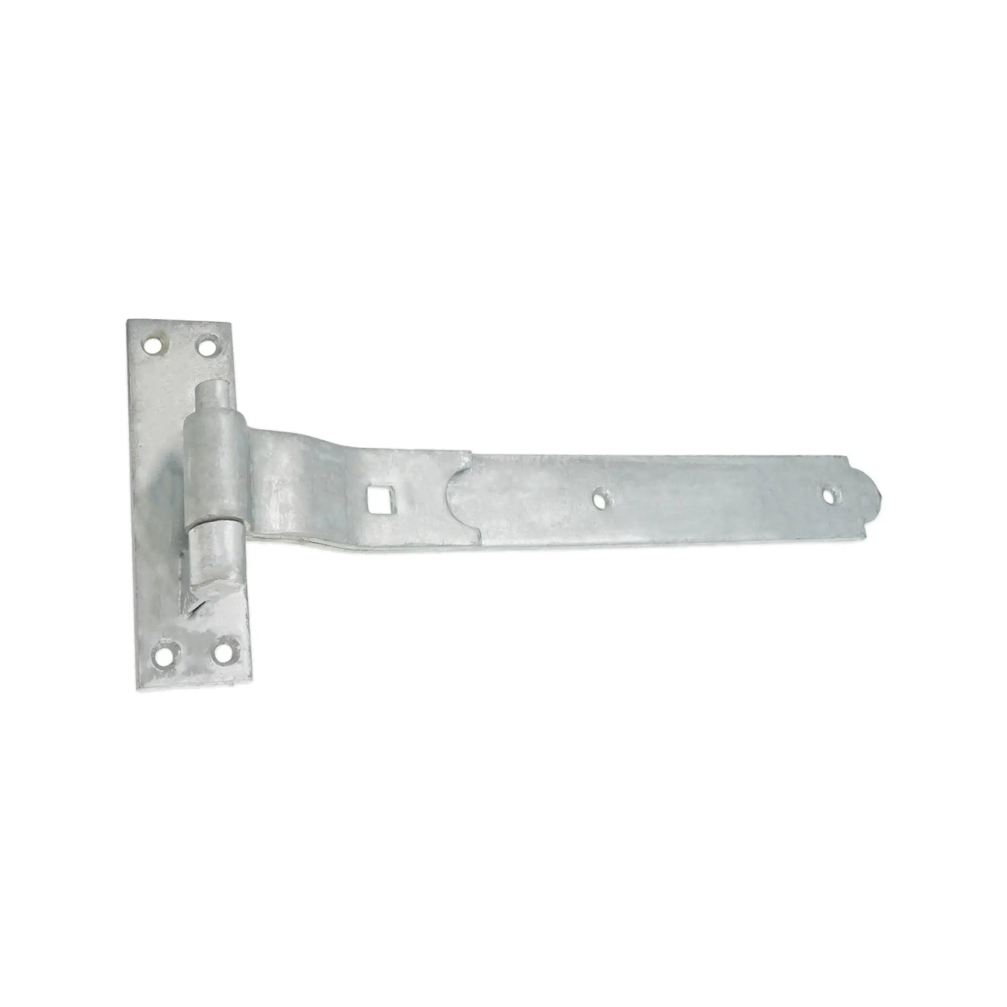 Hook and Band Hinge - Cranked 12" - 300mm Galvanised Spira