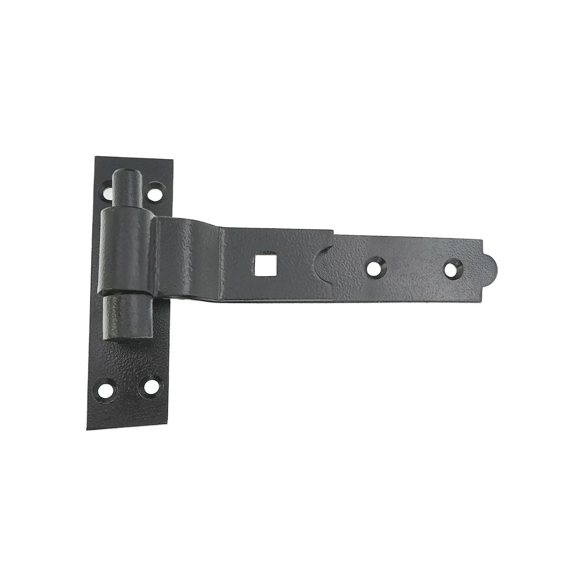 Hook and Band Hinge - Cranked 8" - 200mm Black Spira