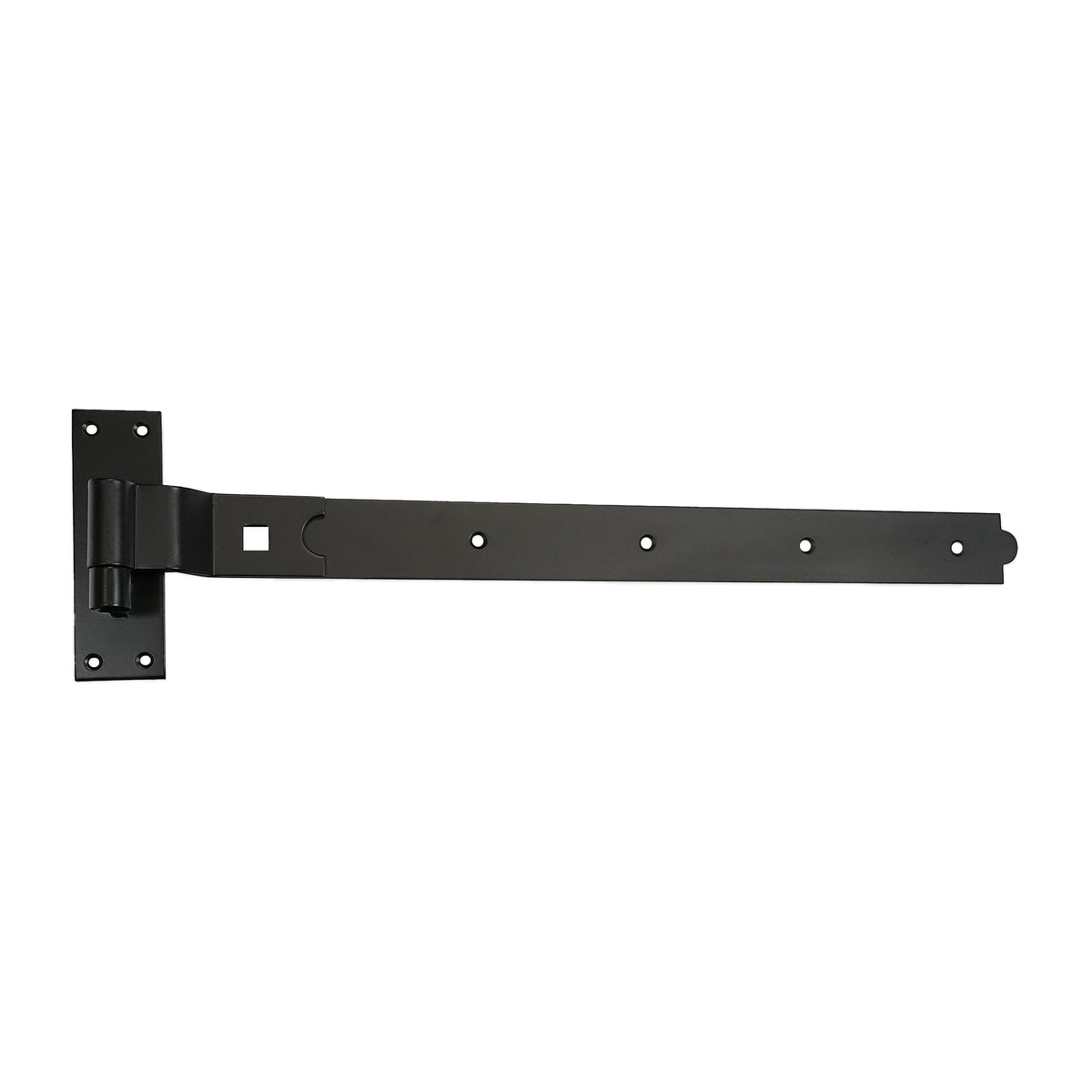 Hook and Band Hinge - Cranked 24" - 600mm Black