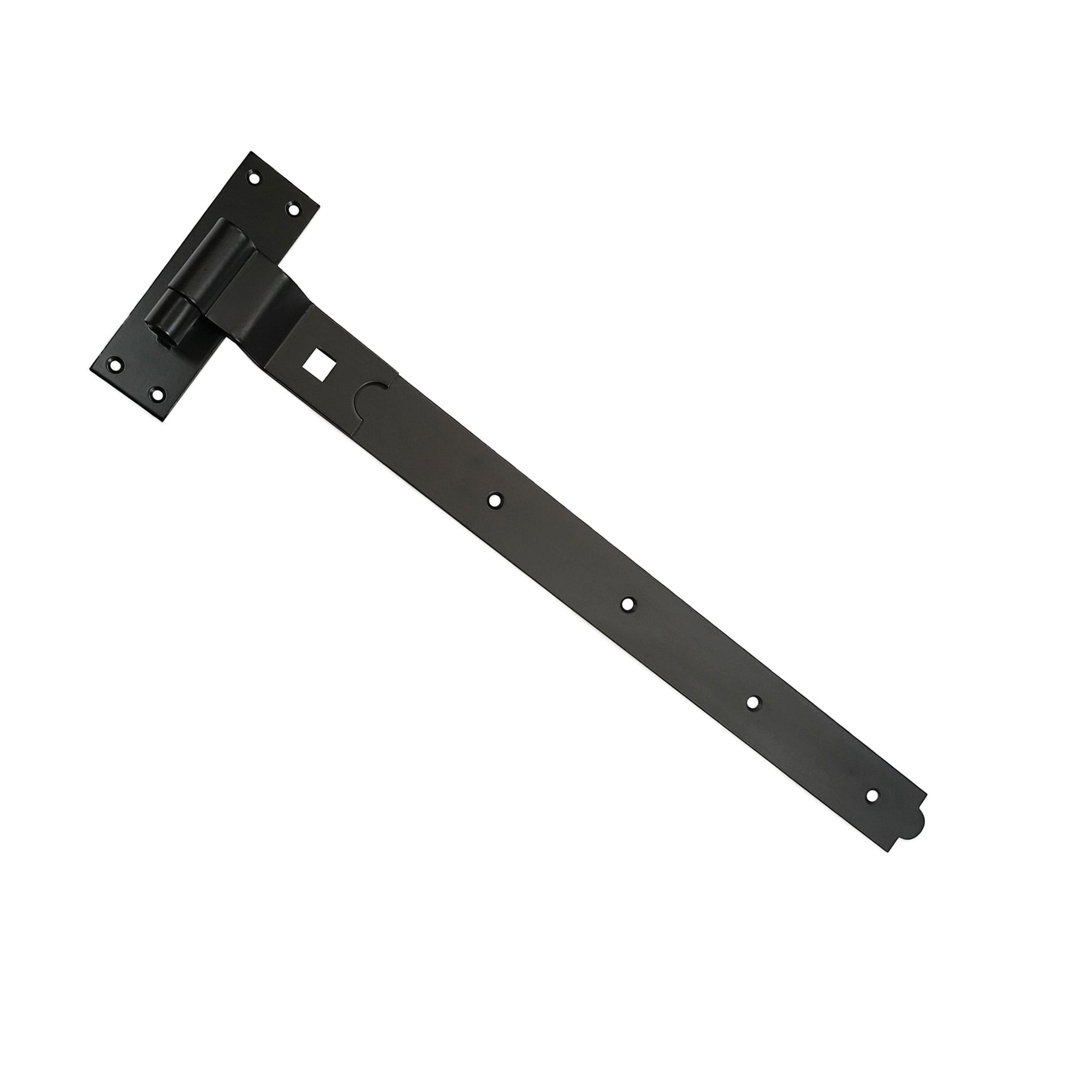 Hook and Band Hinge - Cranked 24" - 600mm Black