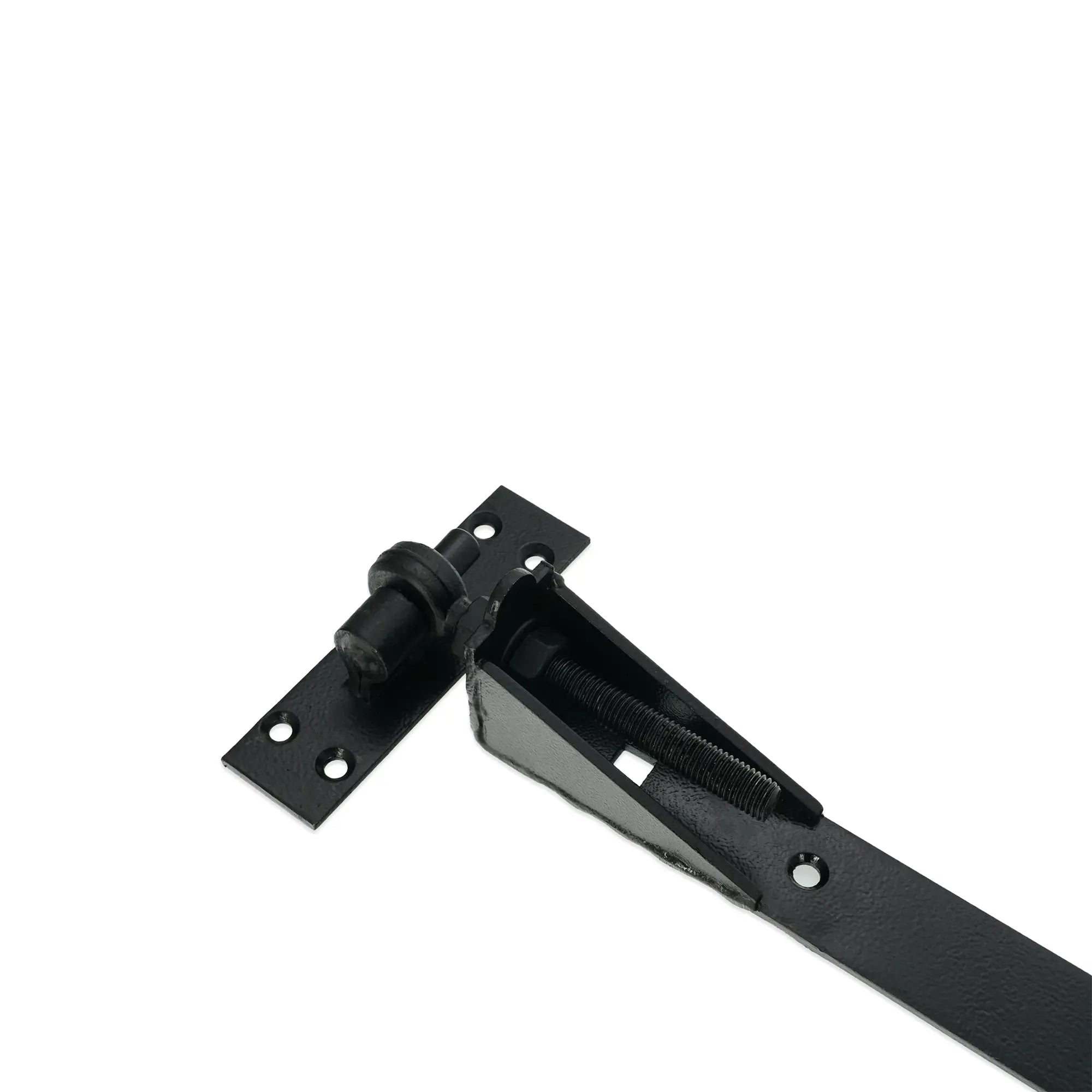 Hook and Band Hinge - Adjustable 10" - 250mm Black Spira