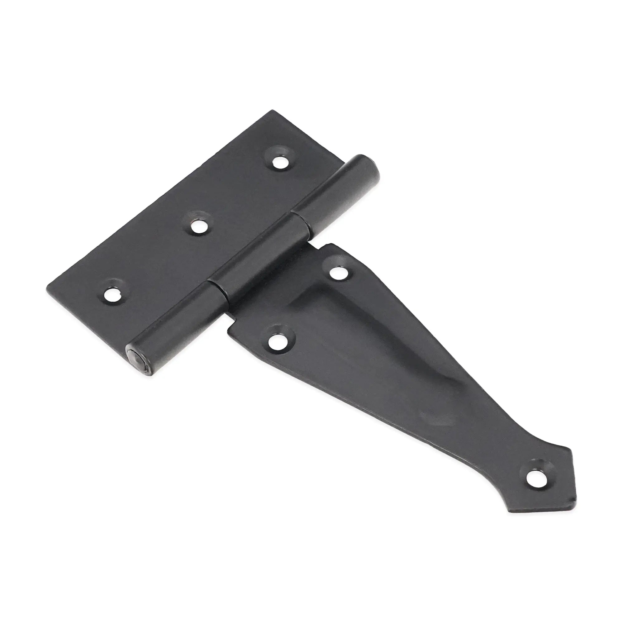 Decorative 4" Hinge Black Spira