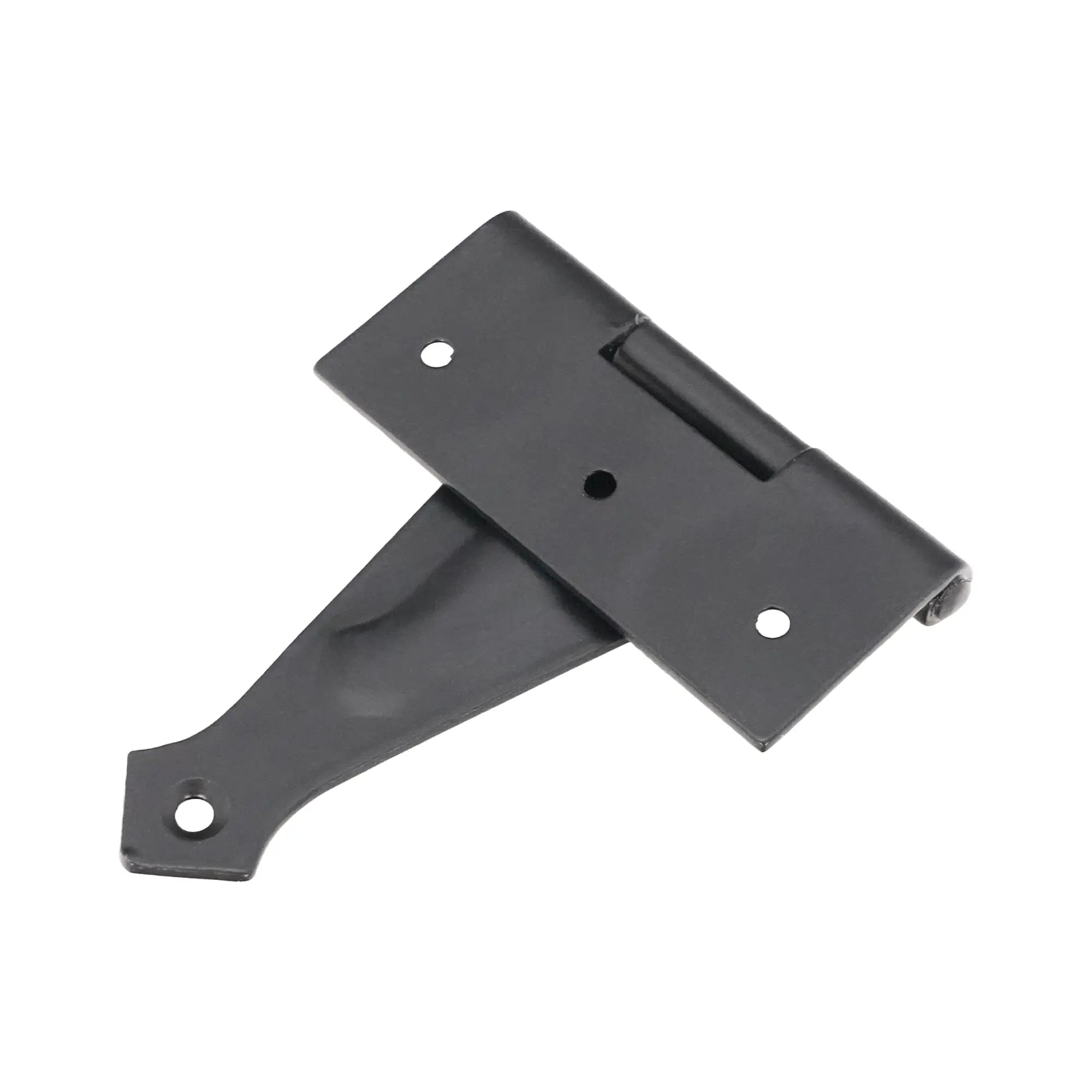 Decorative 4" Hinge Black Spira