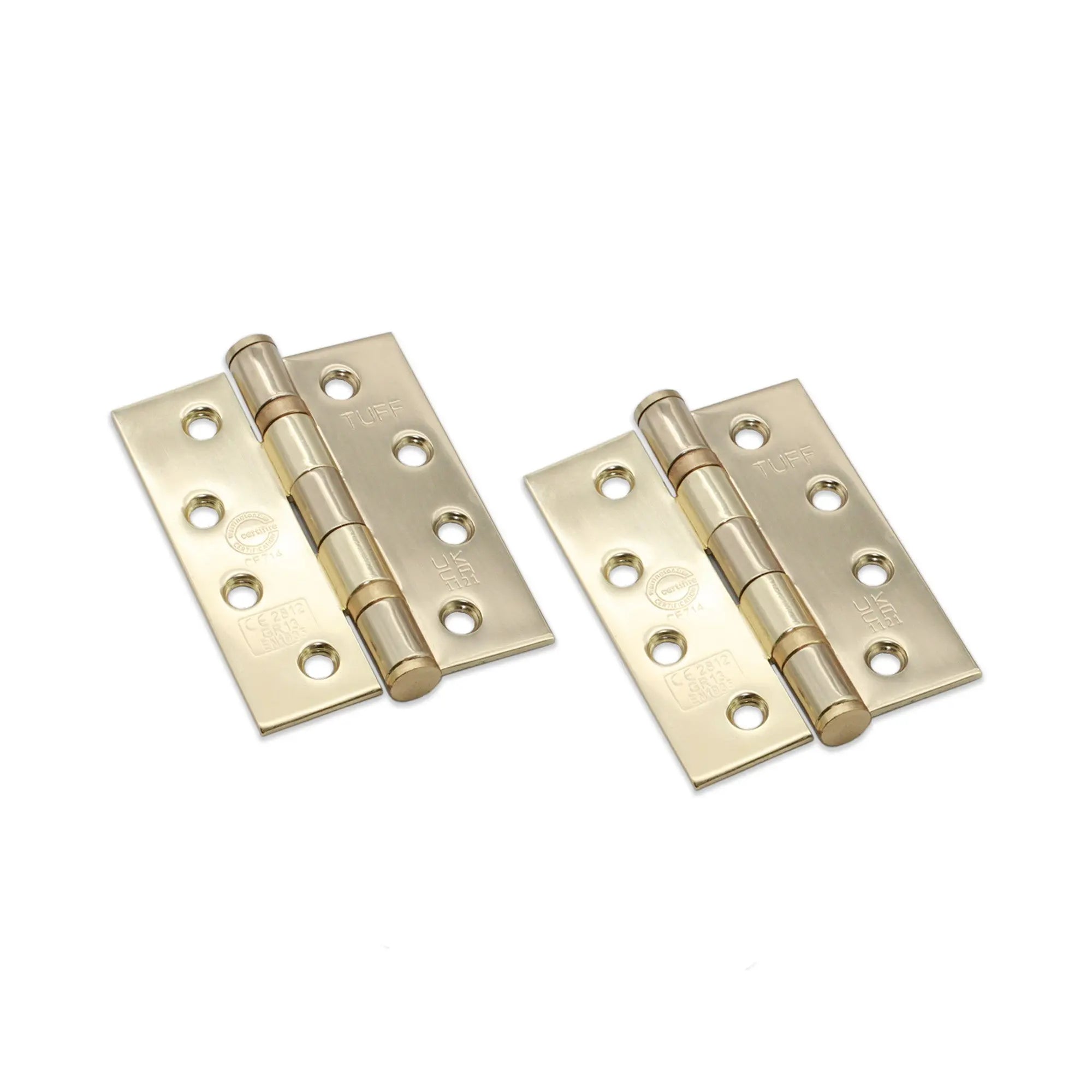 CE13 Stainless Steel BB Hinge - Electro Brass Spira