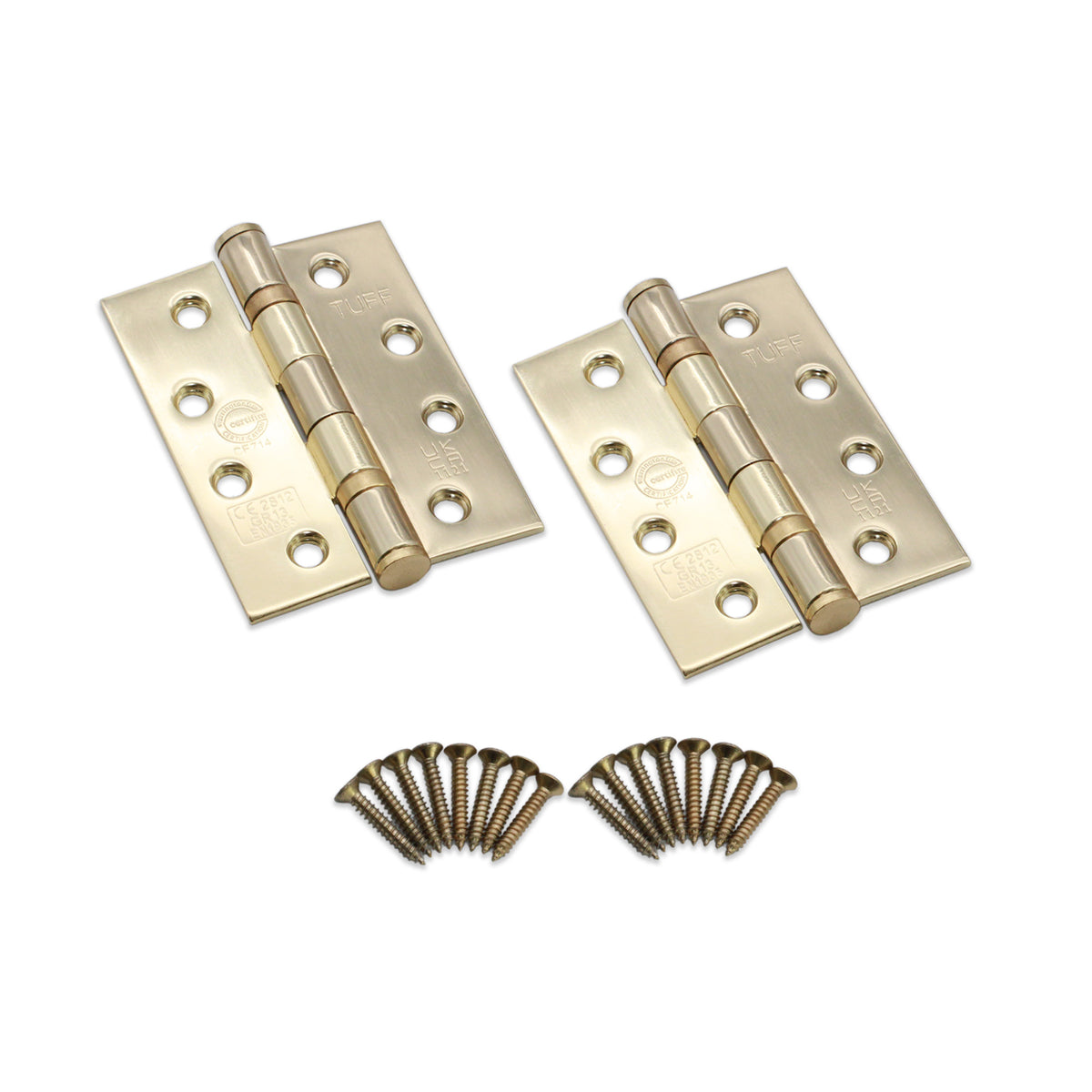 CE13 Stainless Steel BB Hinge - Electro Brass