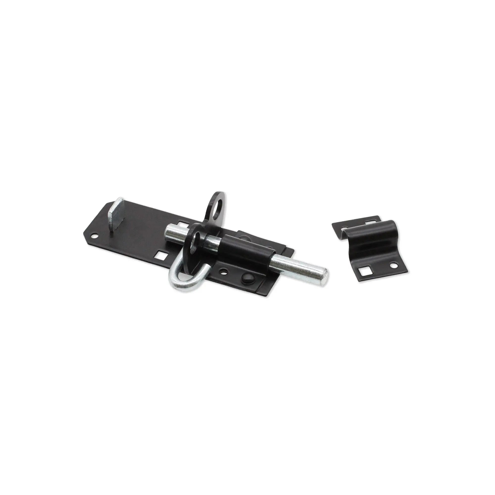Iron Brenton Bolt 4" Black Spira