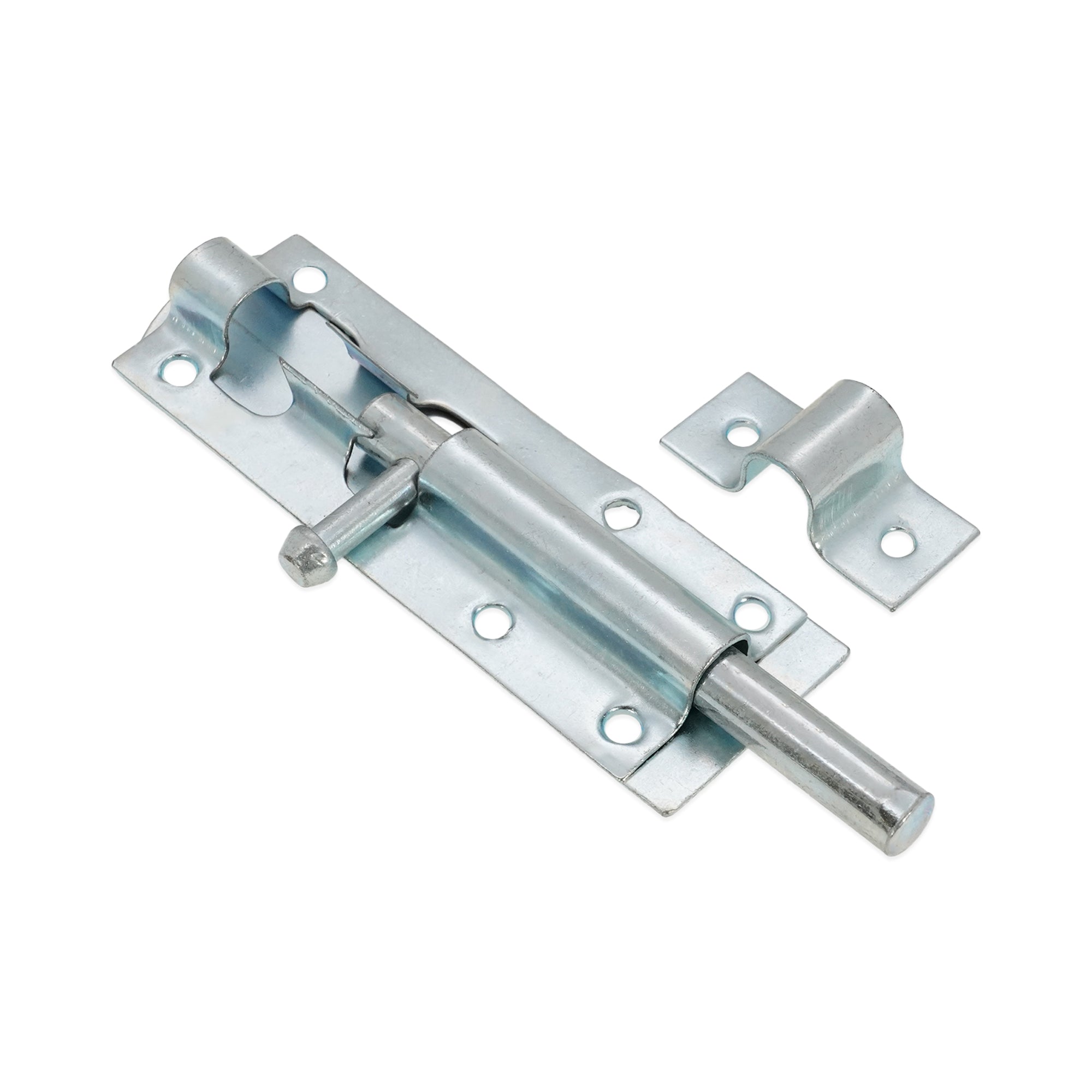 Iron Barrel Bolt - Straight 3" Zinc