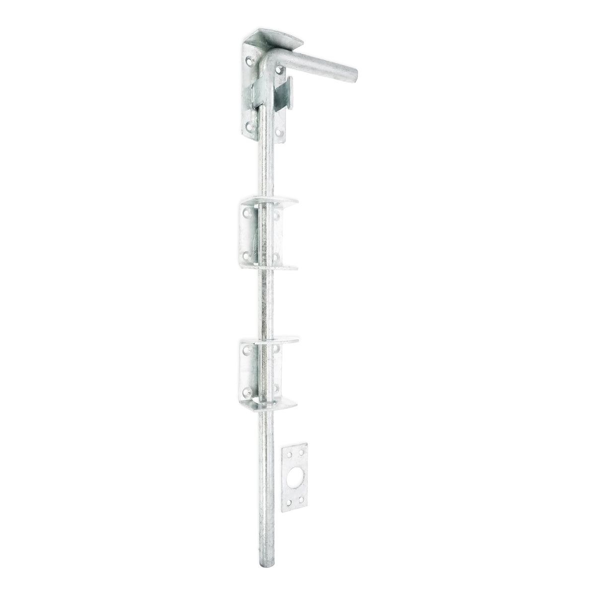 Iron Drop Bolt 18" Zinc