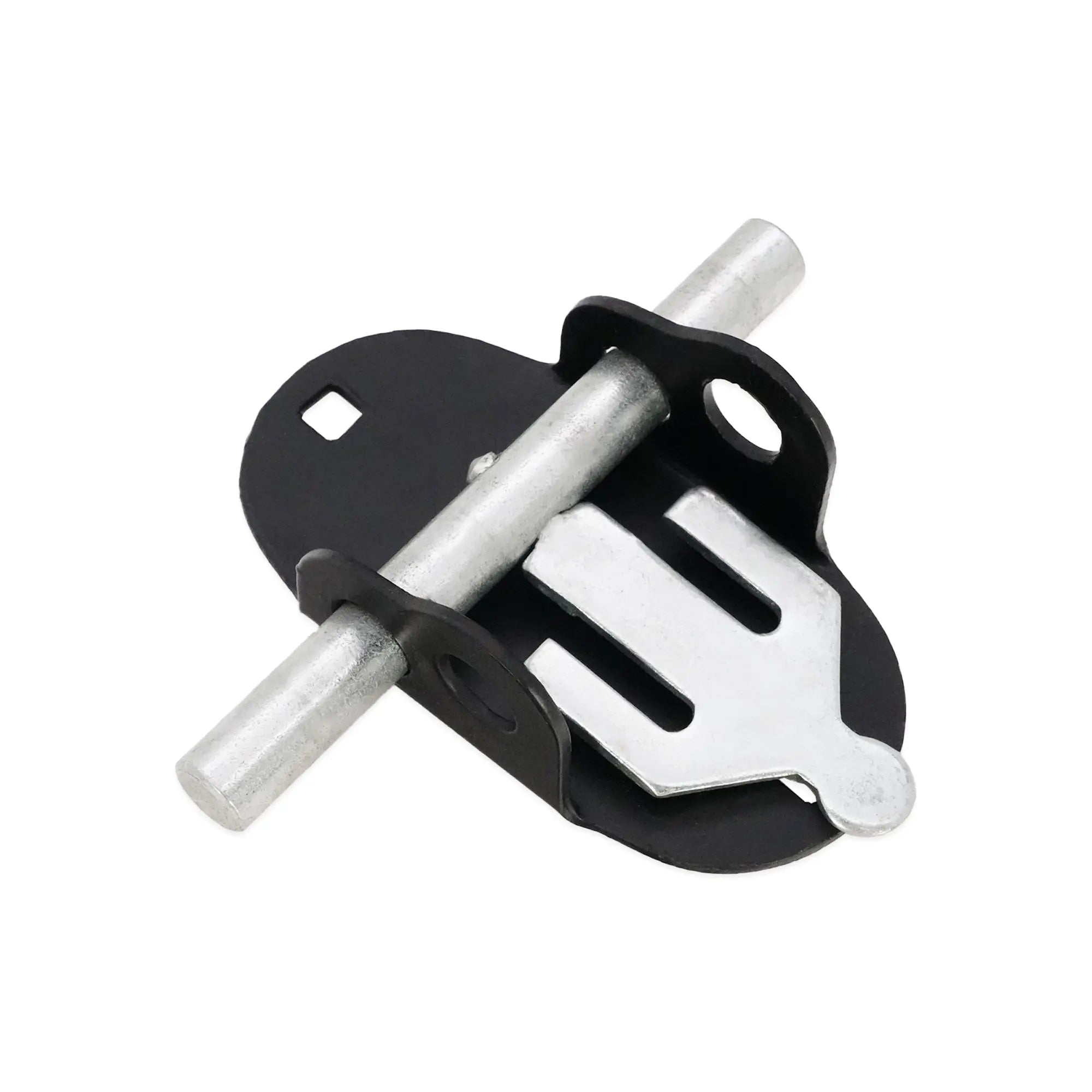 Iron Oval Pad Bolt Black Spira