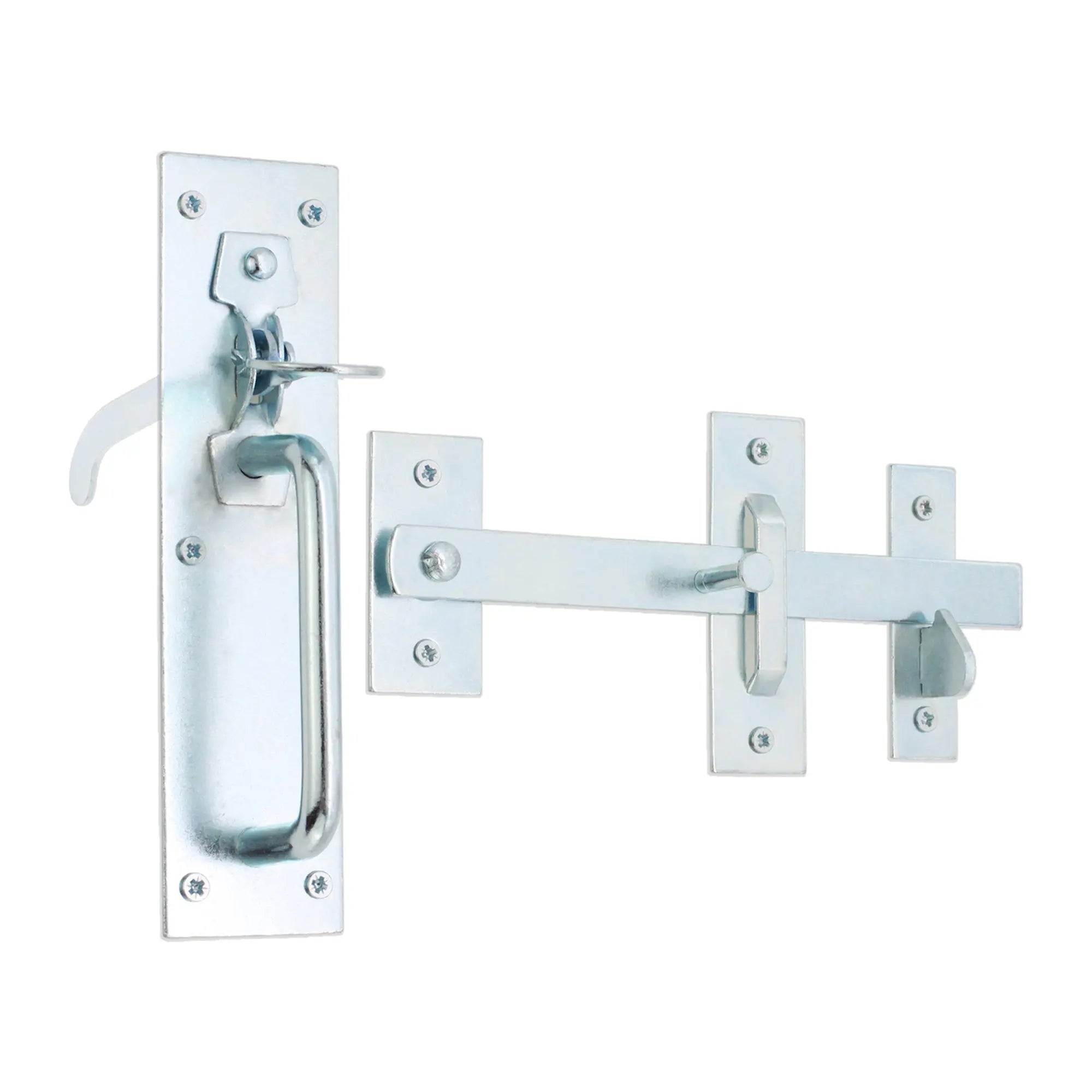 Iron Suffolk Latch Zinc Spira