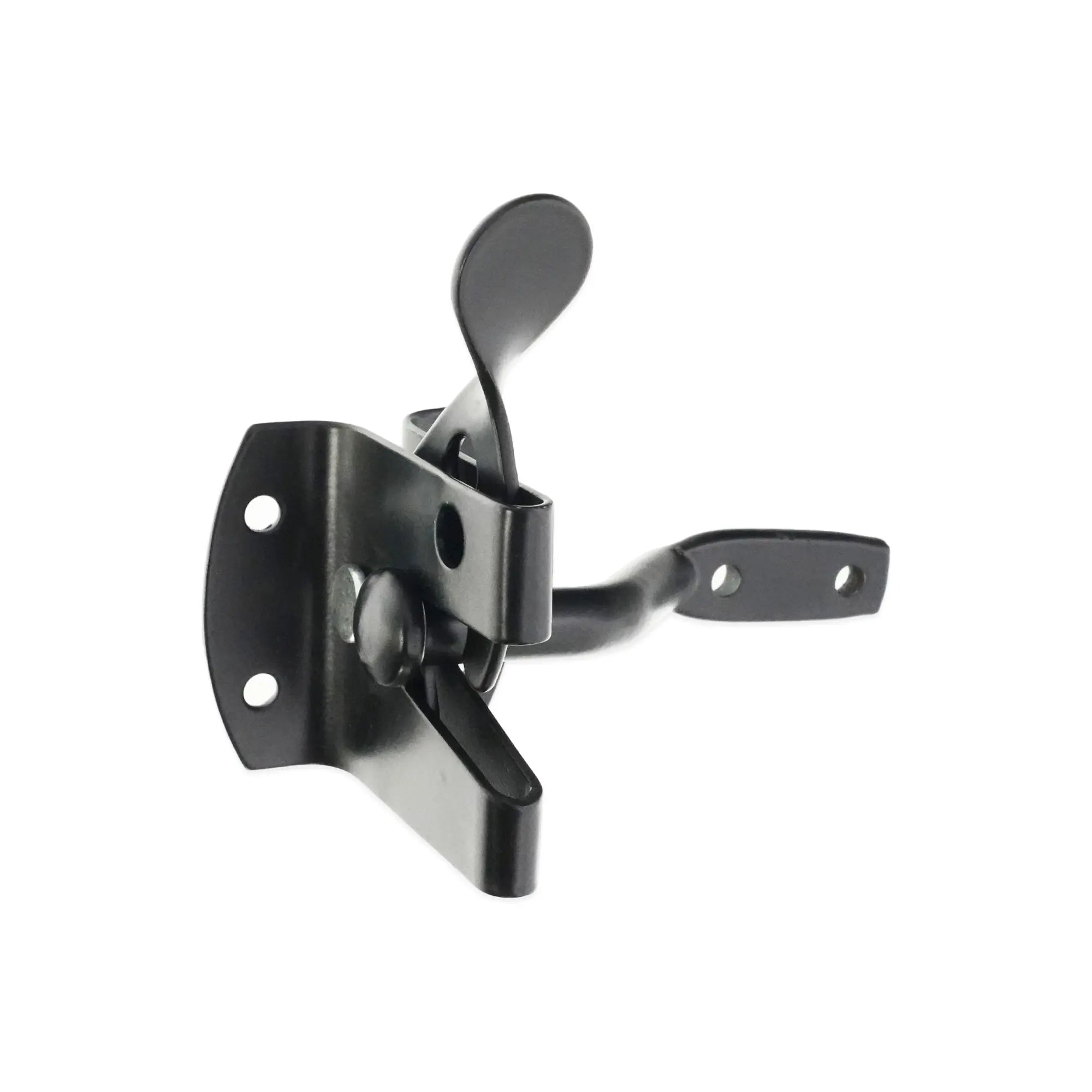 Iron Auto Gate Latch Black Spira