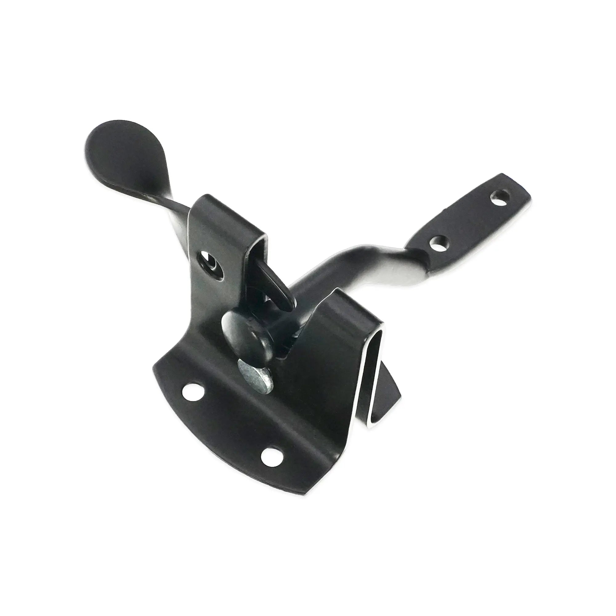 Iron Auto Gate Latch Black Spira