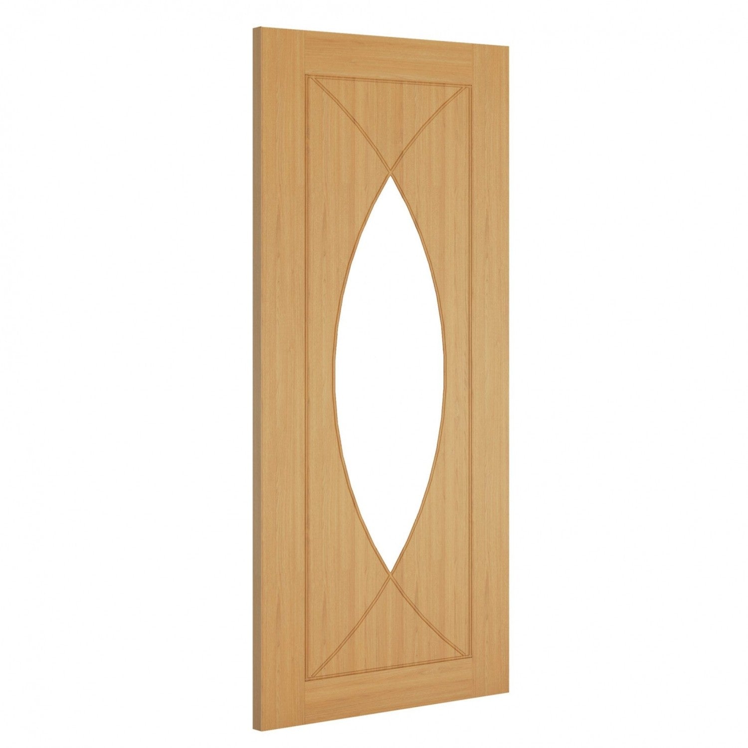 Amalfi Glazed Interior Oak Door Deanta