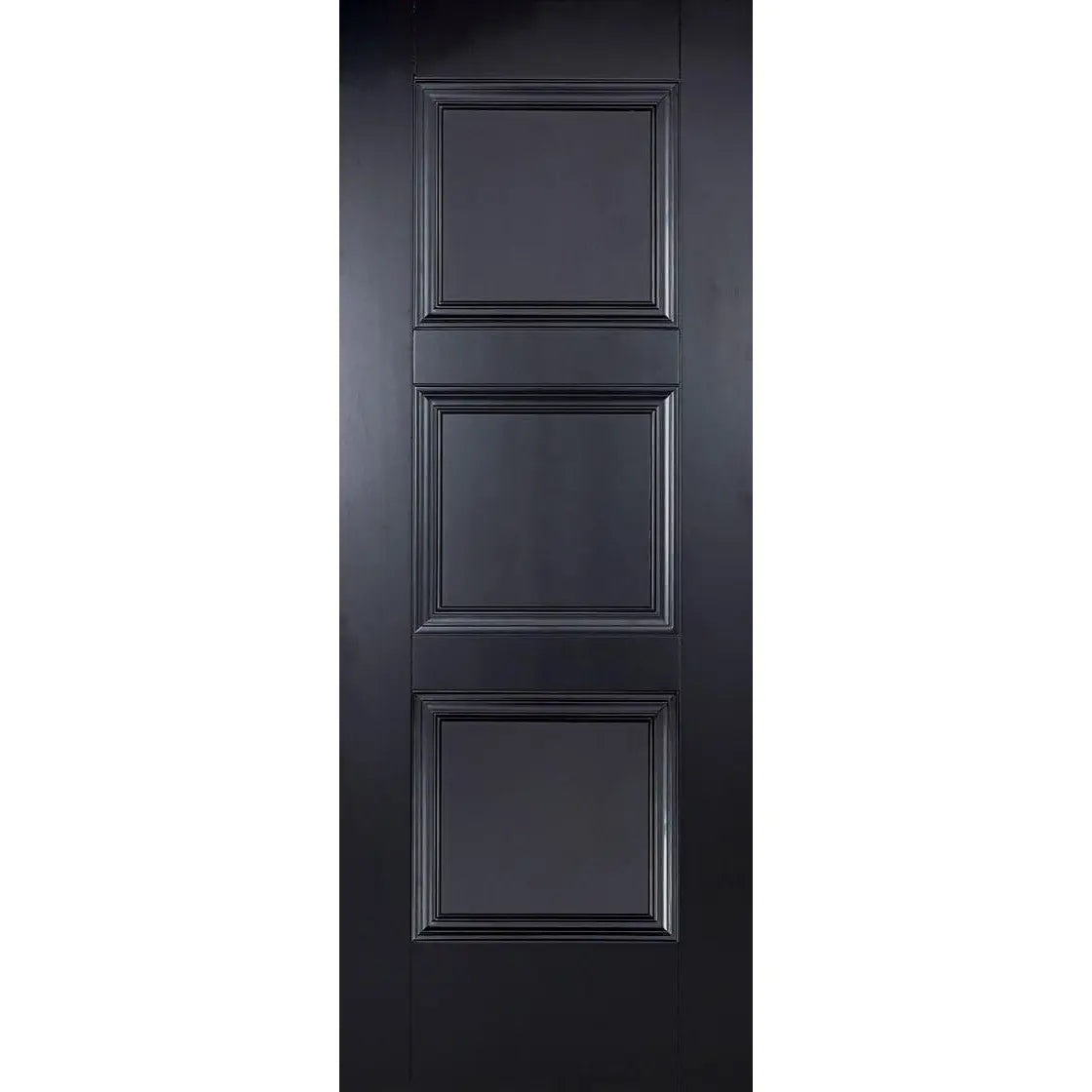 Amsterdam Primed Plus Black Fire Door