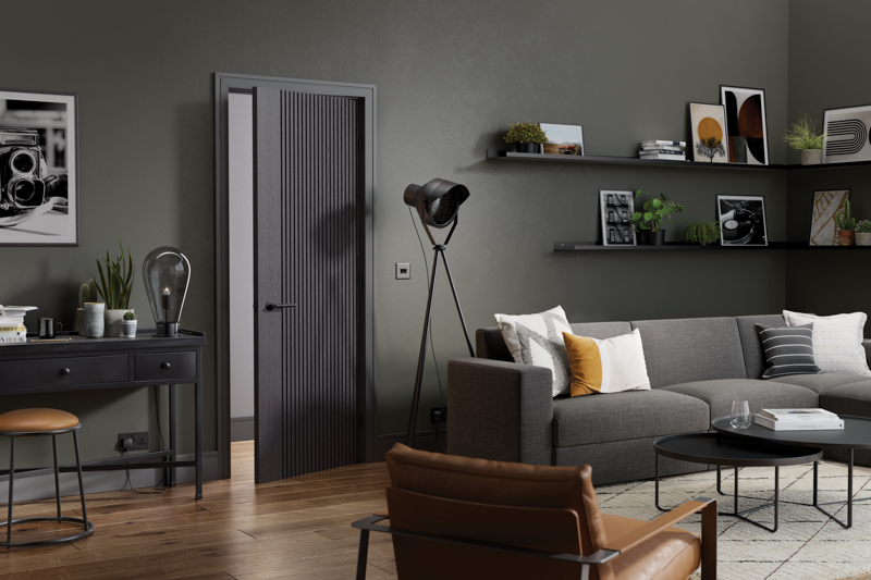 Ash Grey Melbourne Solid Internal Door