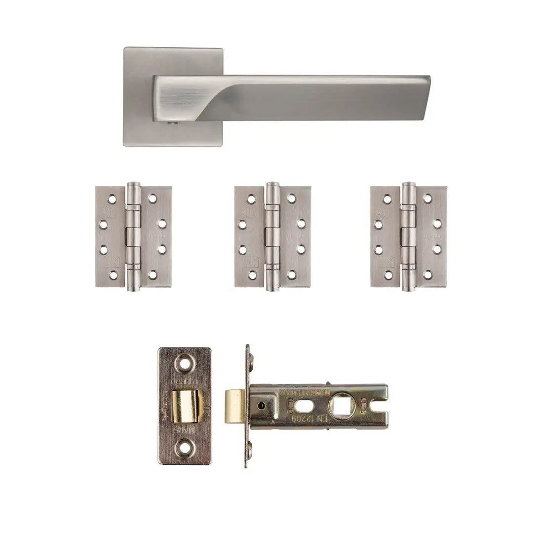 Athens Latch Kit Satin Nickel