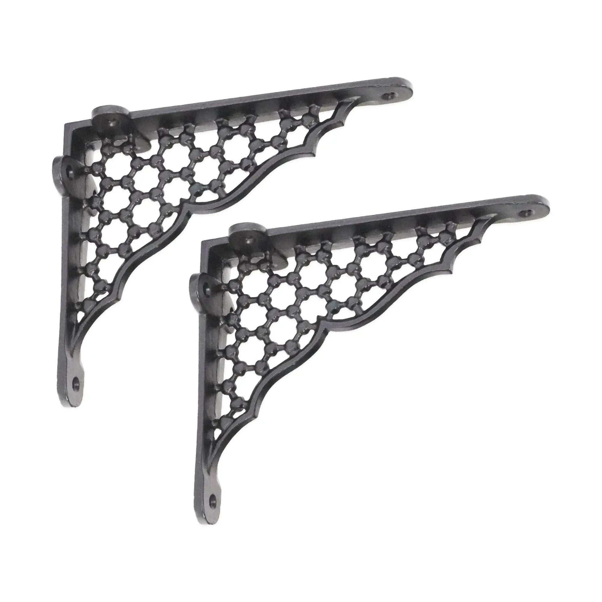 Honeycomb Shelf Bracket Black (Sold in Pairs) Spira