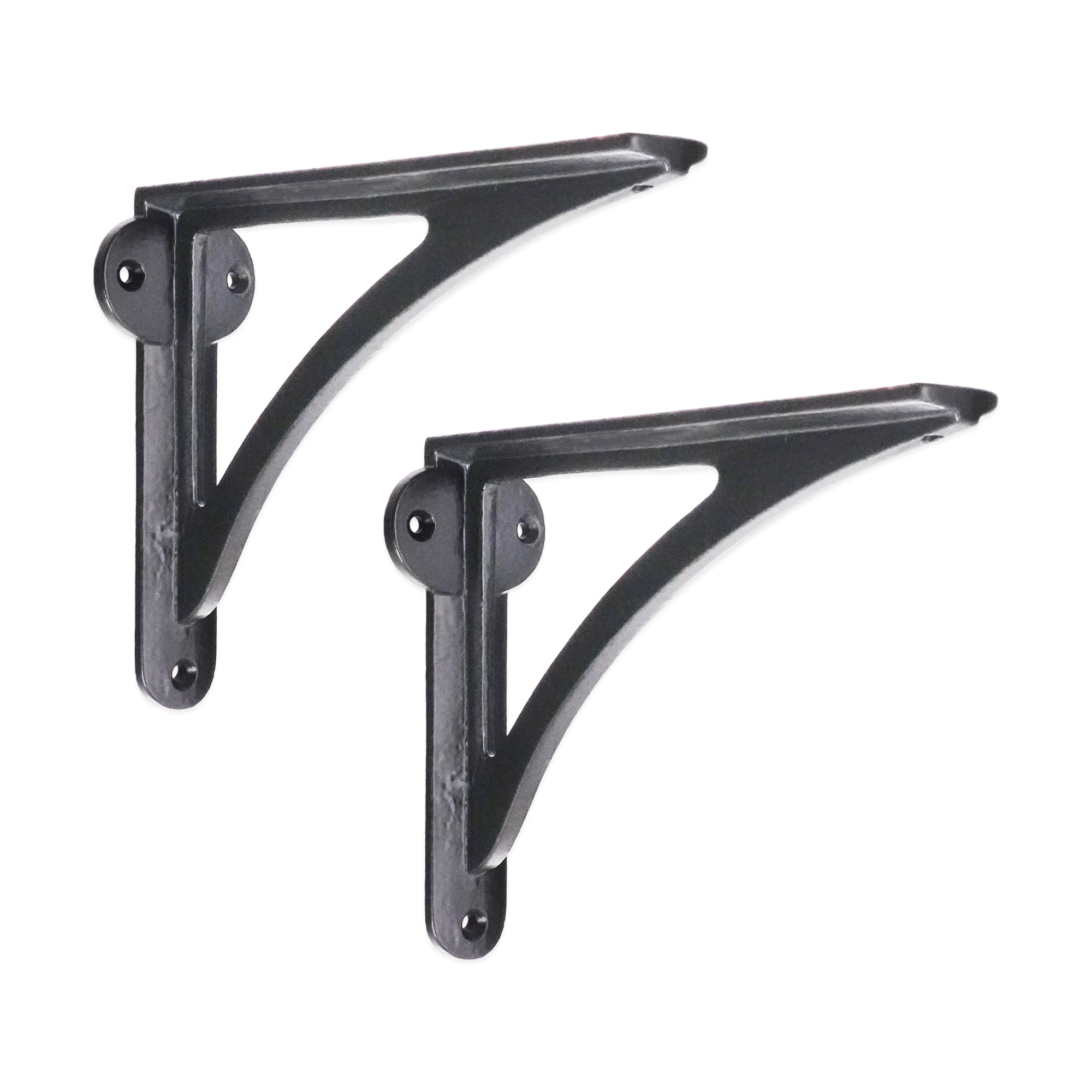 Victorian Ironbridge Shelf Bracket Black (Sold in Pairs)