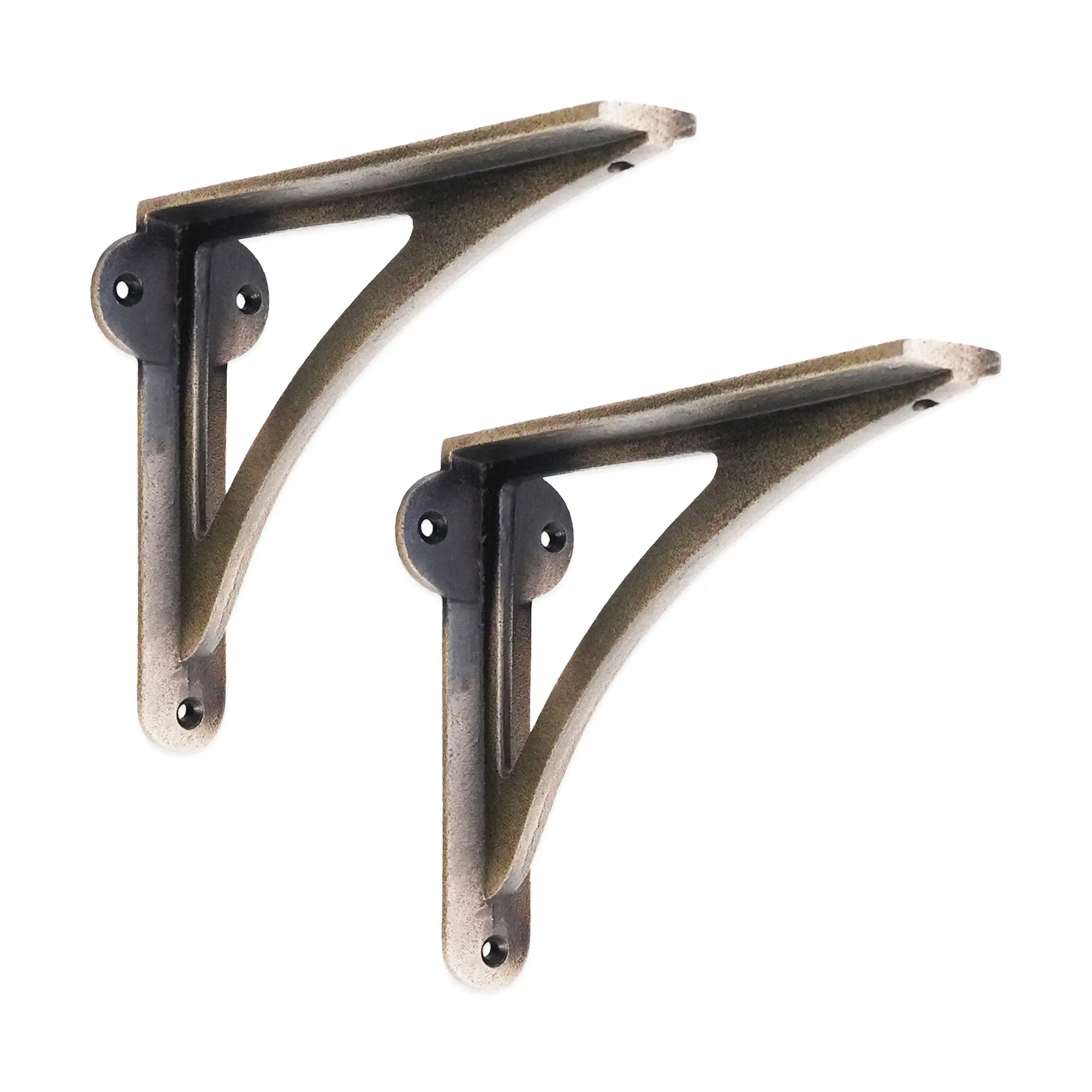 Victorian Ironbridge Shelf Bracket Matt Antique (Sold in Pairs) Spira