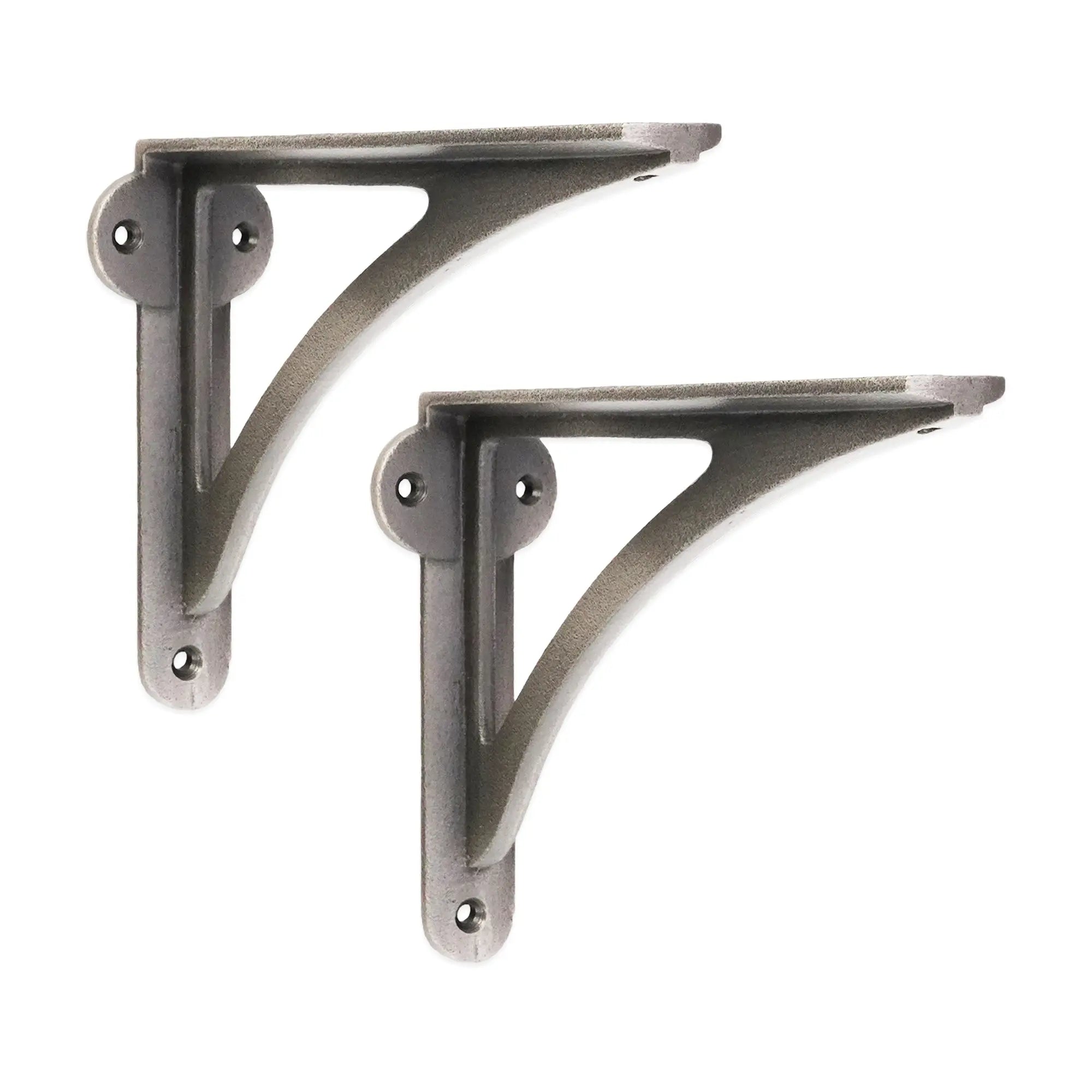 Victorian Ironbridge Shelf Bracket Pewter (Sold in Pairs) Spira