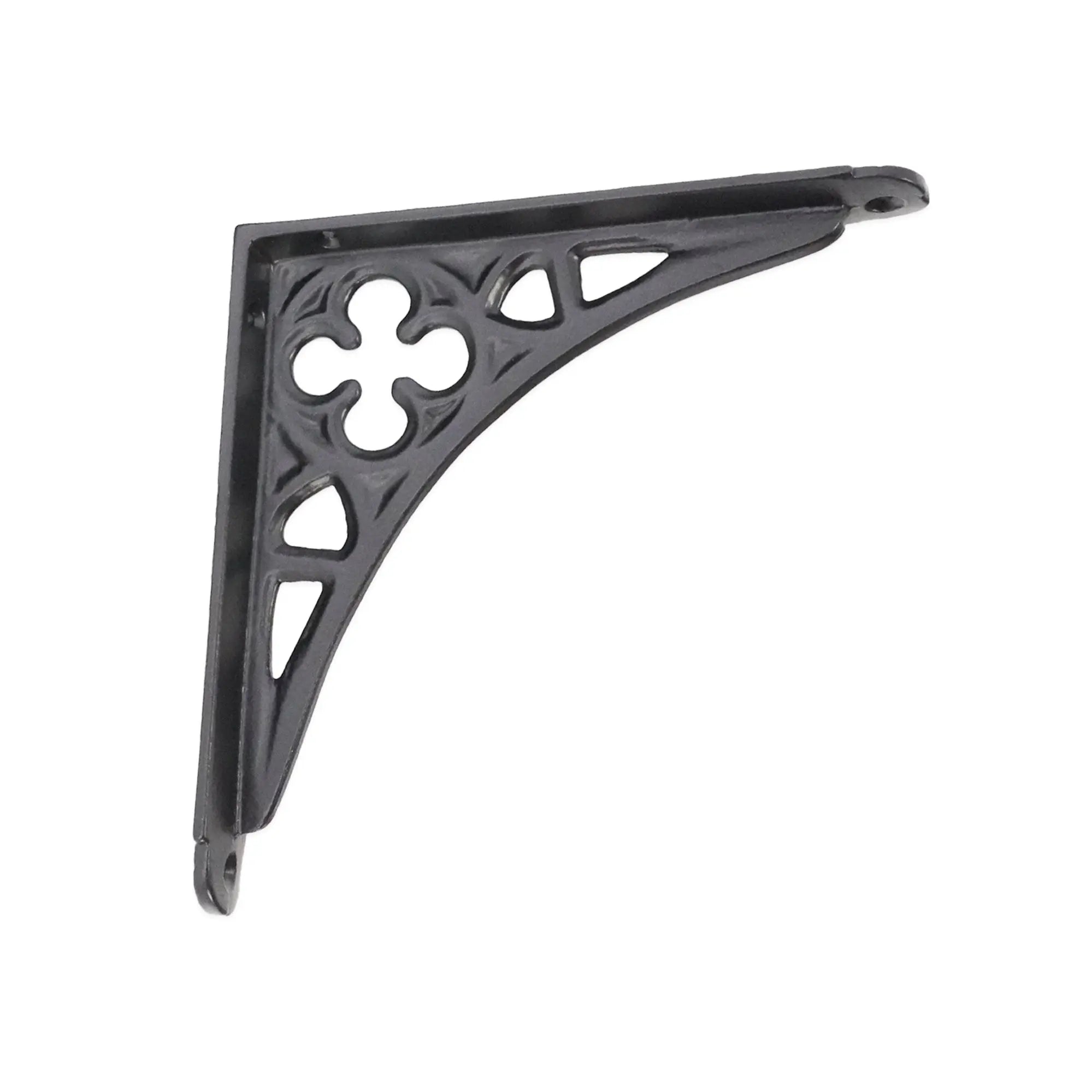 Victorian Gothic Shelf Bracket Black (Sold in Pairs) Spira