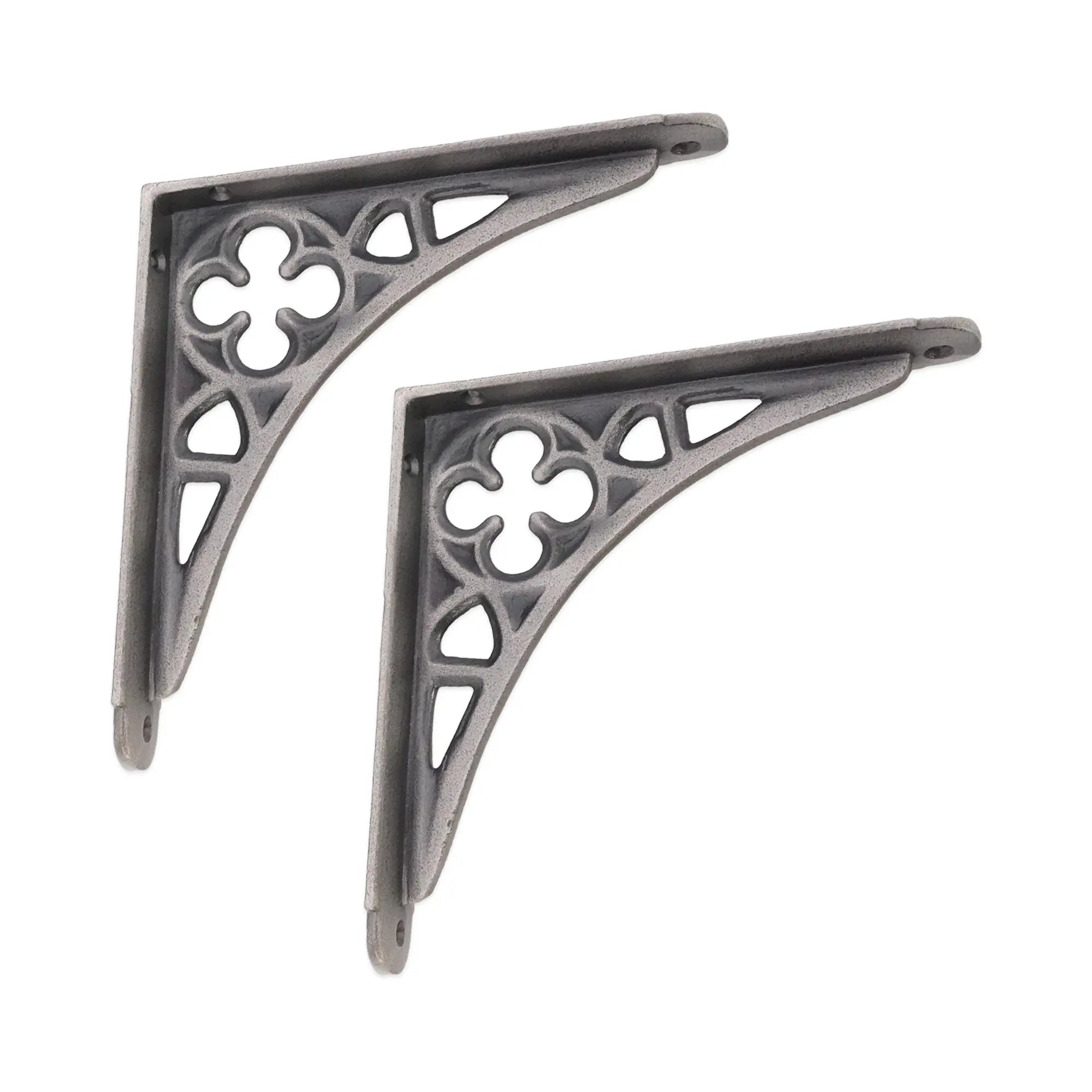 Victorian Gothic Shelf Bracket Pewter (Sold in Pairs) Spira